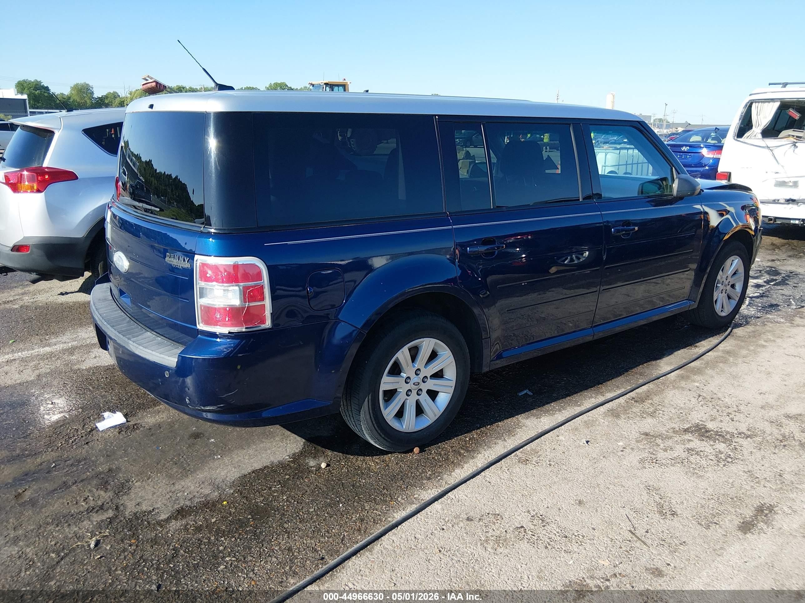 2012 Ford Flex Se Blue vin: 2FMGK5BC8CBD07458