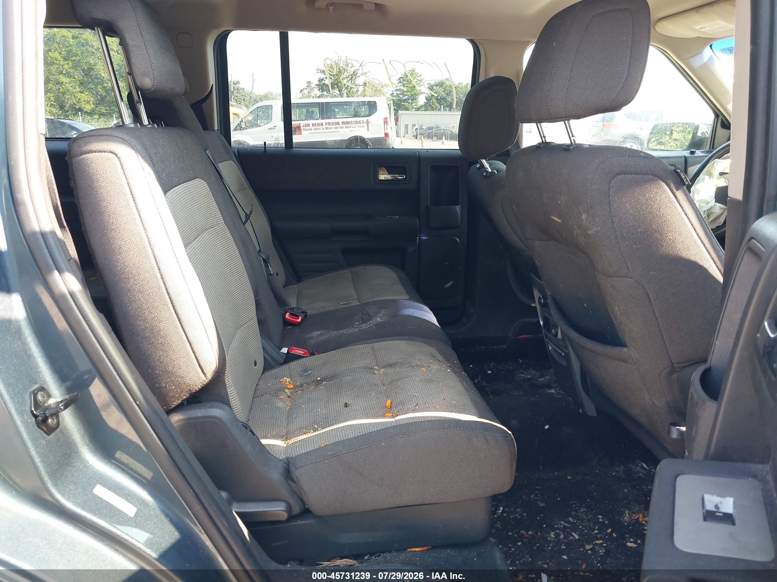 2010 Ford Flex Se Blue vin: 2FMGK5BC9ABA99099