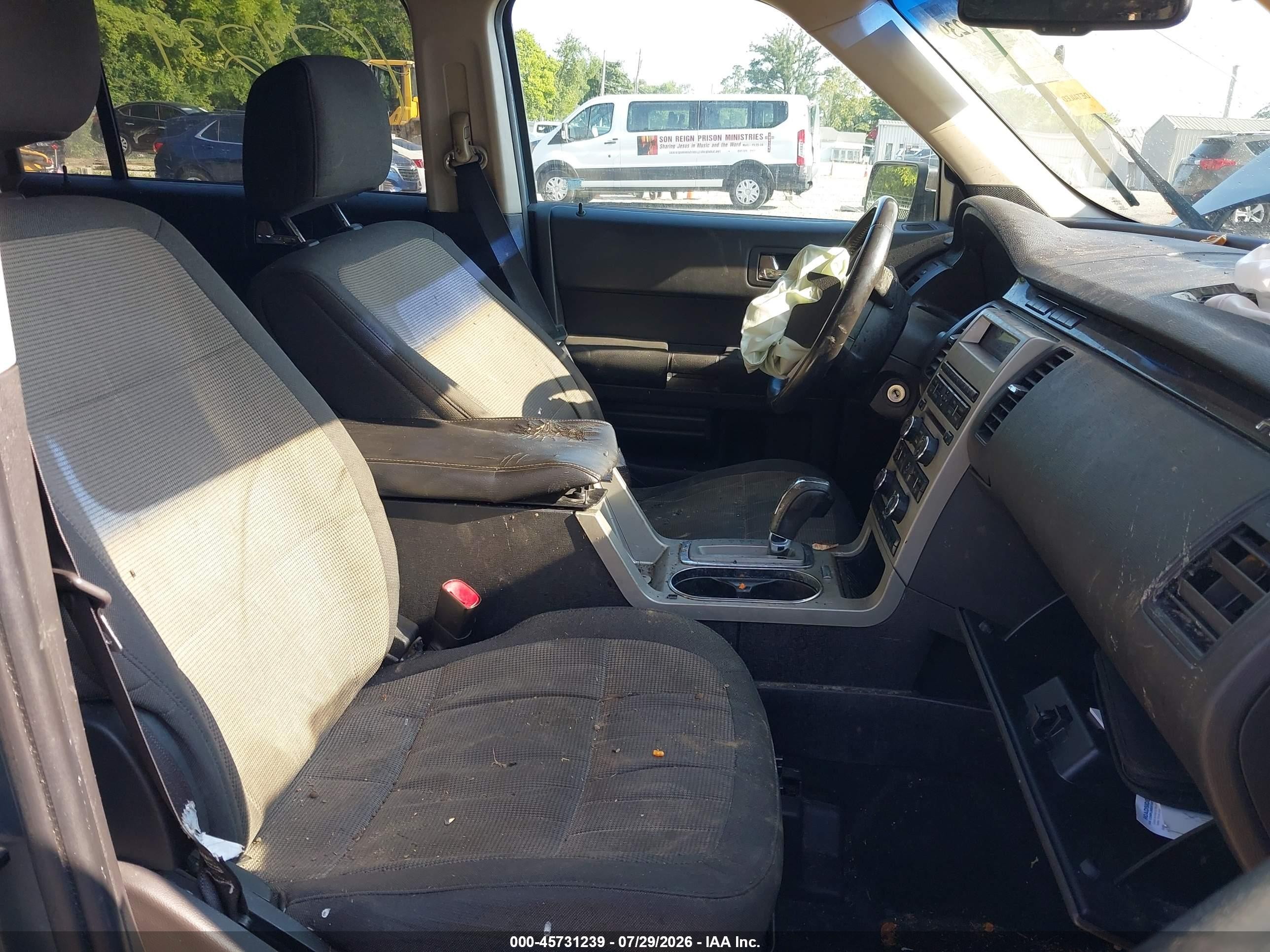 2010 Ford Flex Se Blue vin: 2FMGK5BC9ABA99099