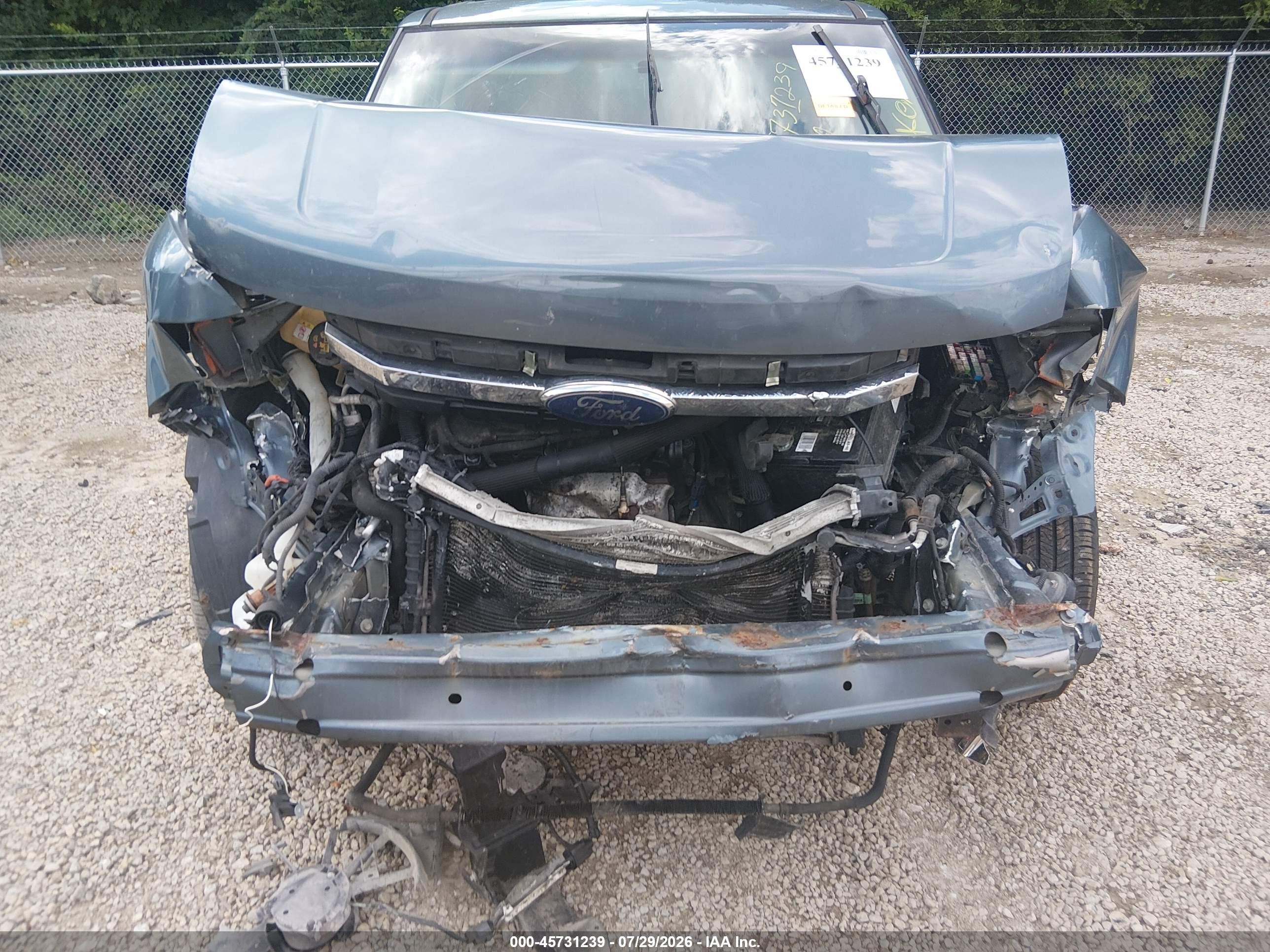 2010 Ford Flex Se Blue vin: 2FMGK5BC9ABA99099