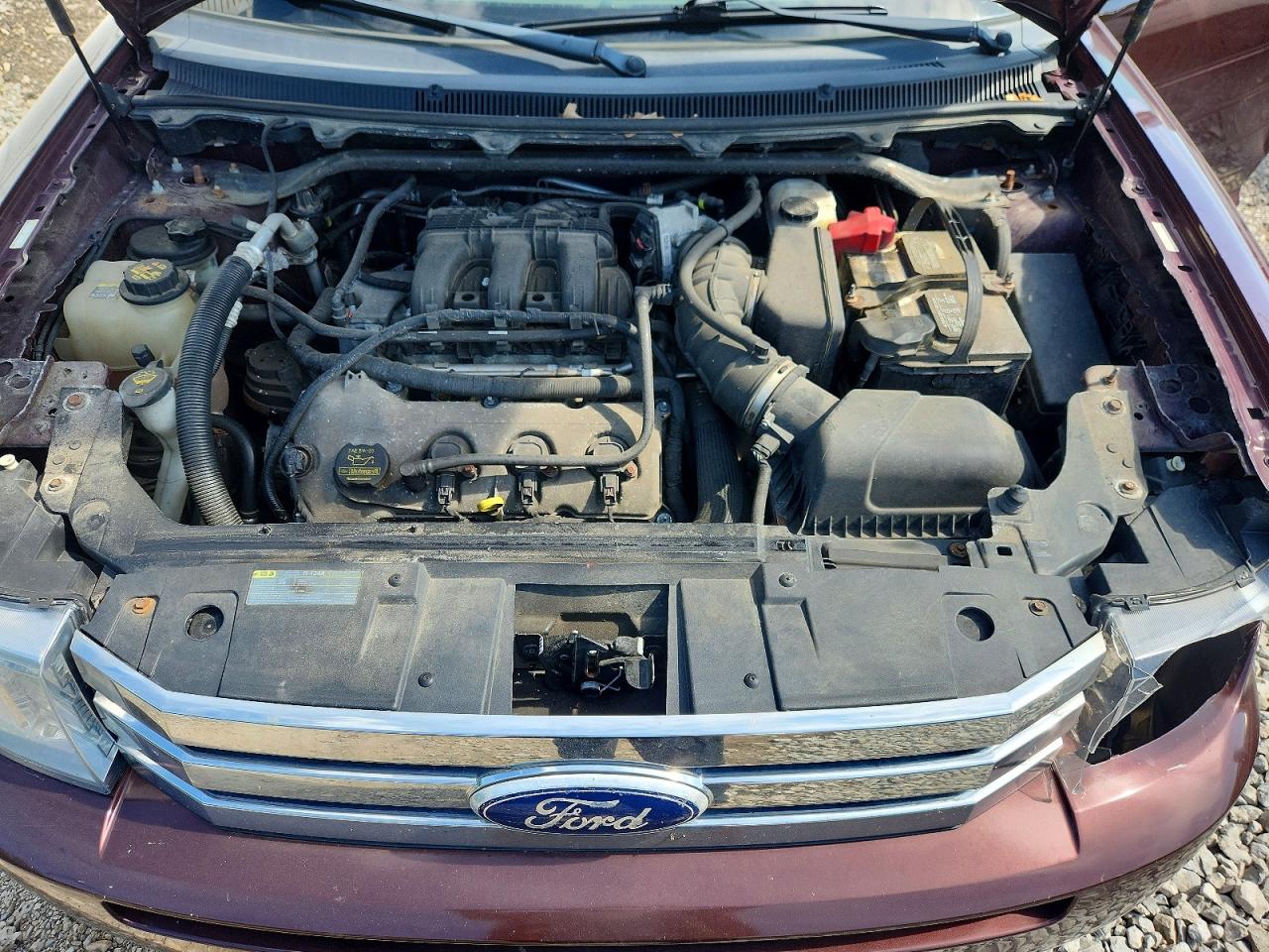 2012 Ford Flex Se Maroon vin: 2FMGK5BC9CBD09266