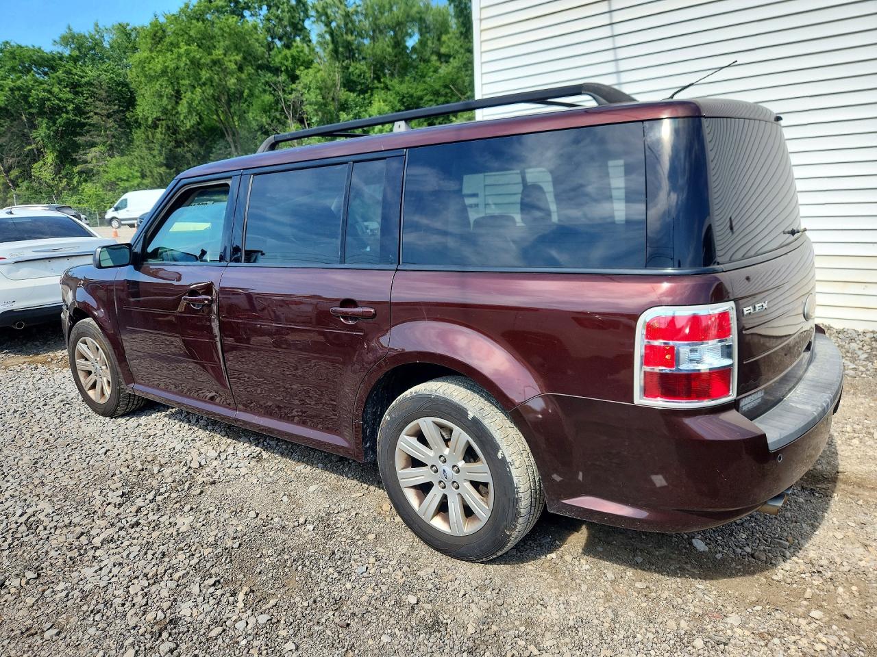 2012 Ford Flex Se Maroon vin: 2FMGK5BC9CBD09266