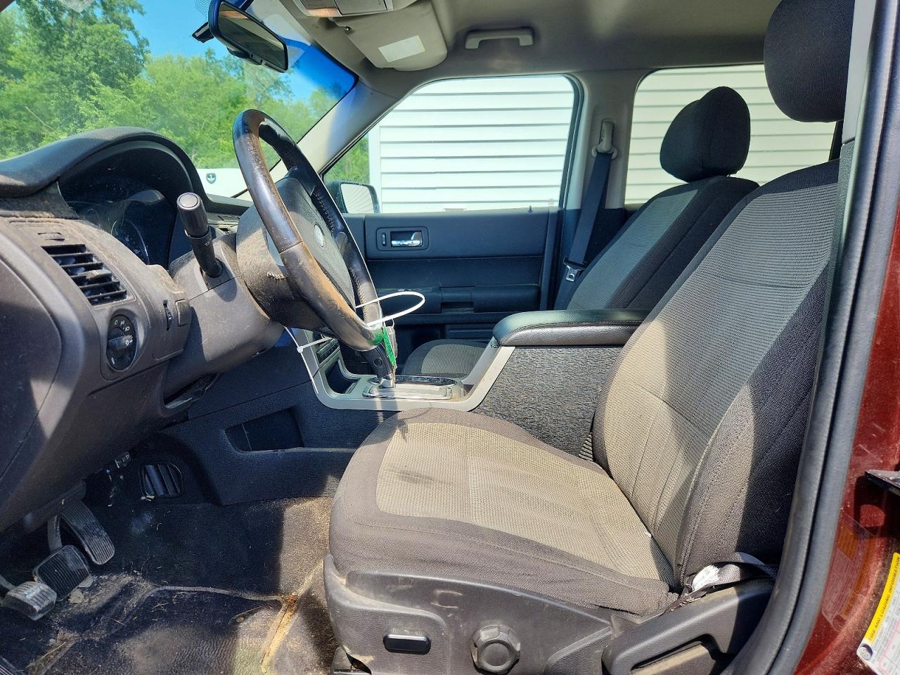 2012 Ford Flex Se Maroon vin: 2FMGK5BC9CBD09266