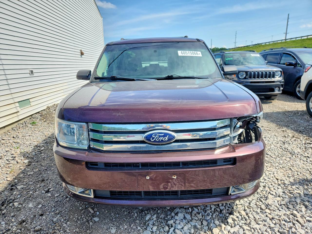 2012 Ford Flex Se Maroon vin: 2FMGK5BC9CBD09266