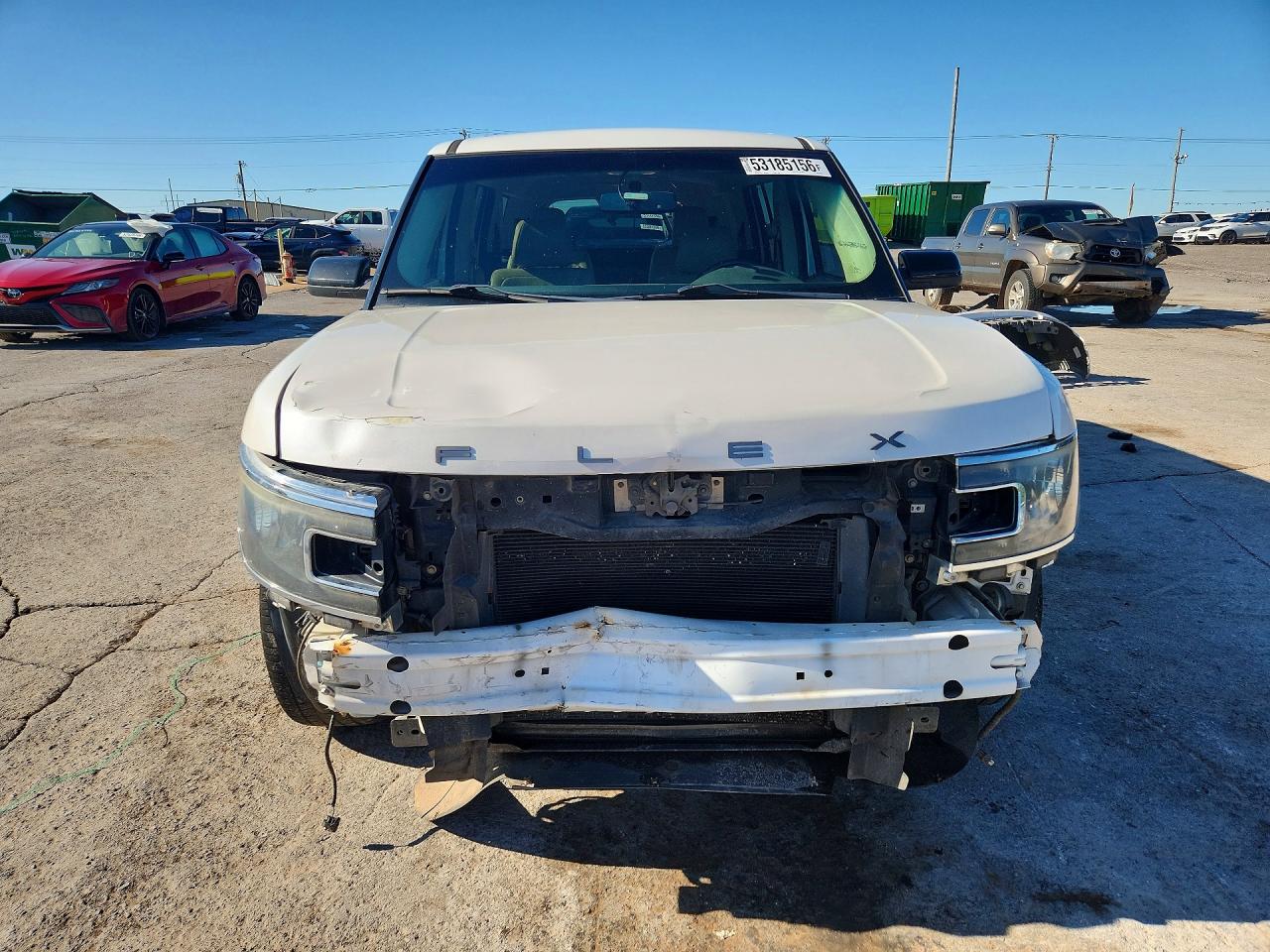 2013 Ford Flex Sel Белый vin: 2FMGK5C80DBD24721