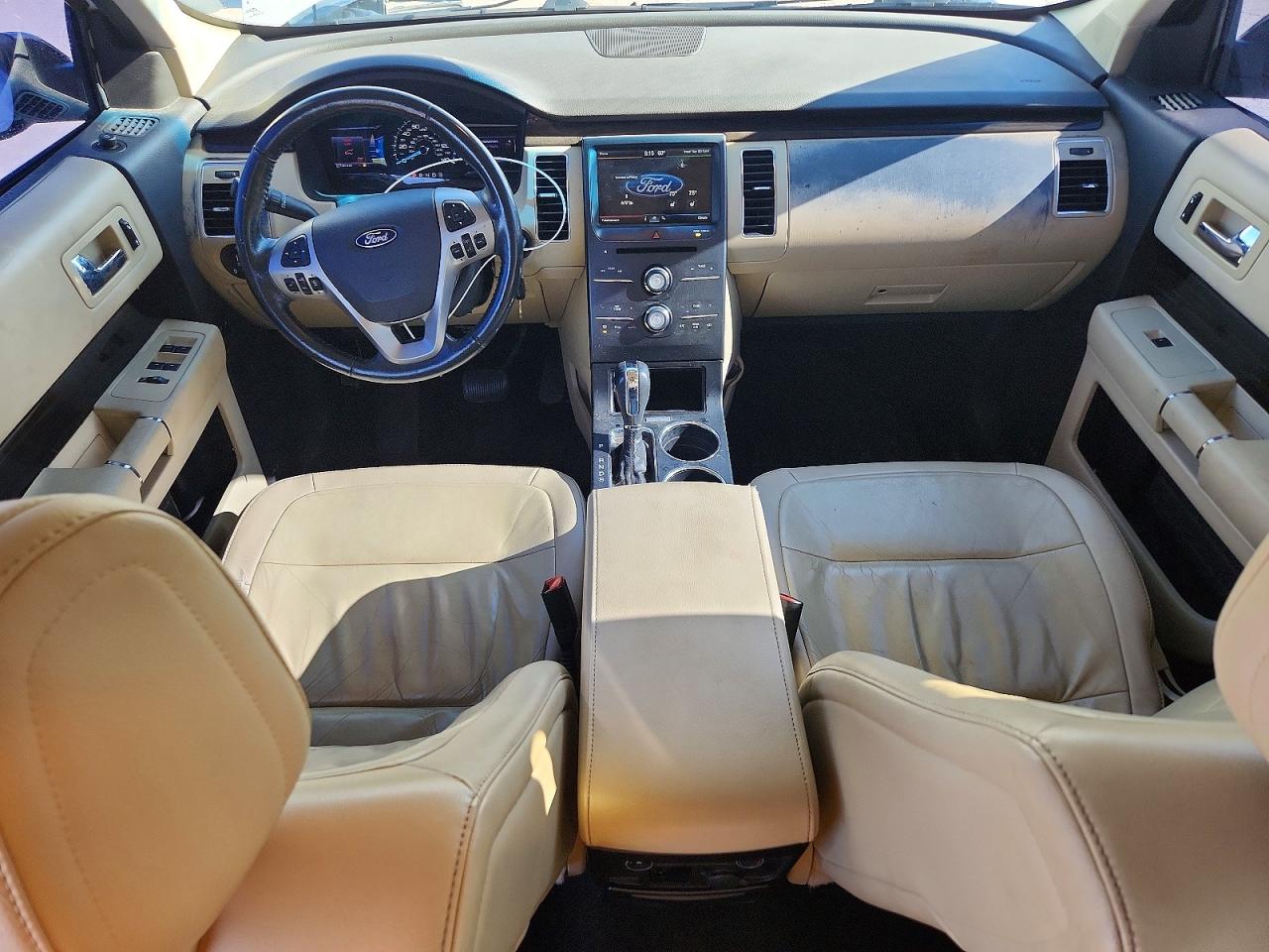 2013 Ford Flex Sel Белый vin: 2FMGK5C80DBD24721