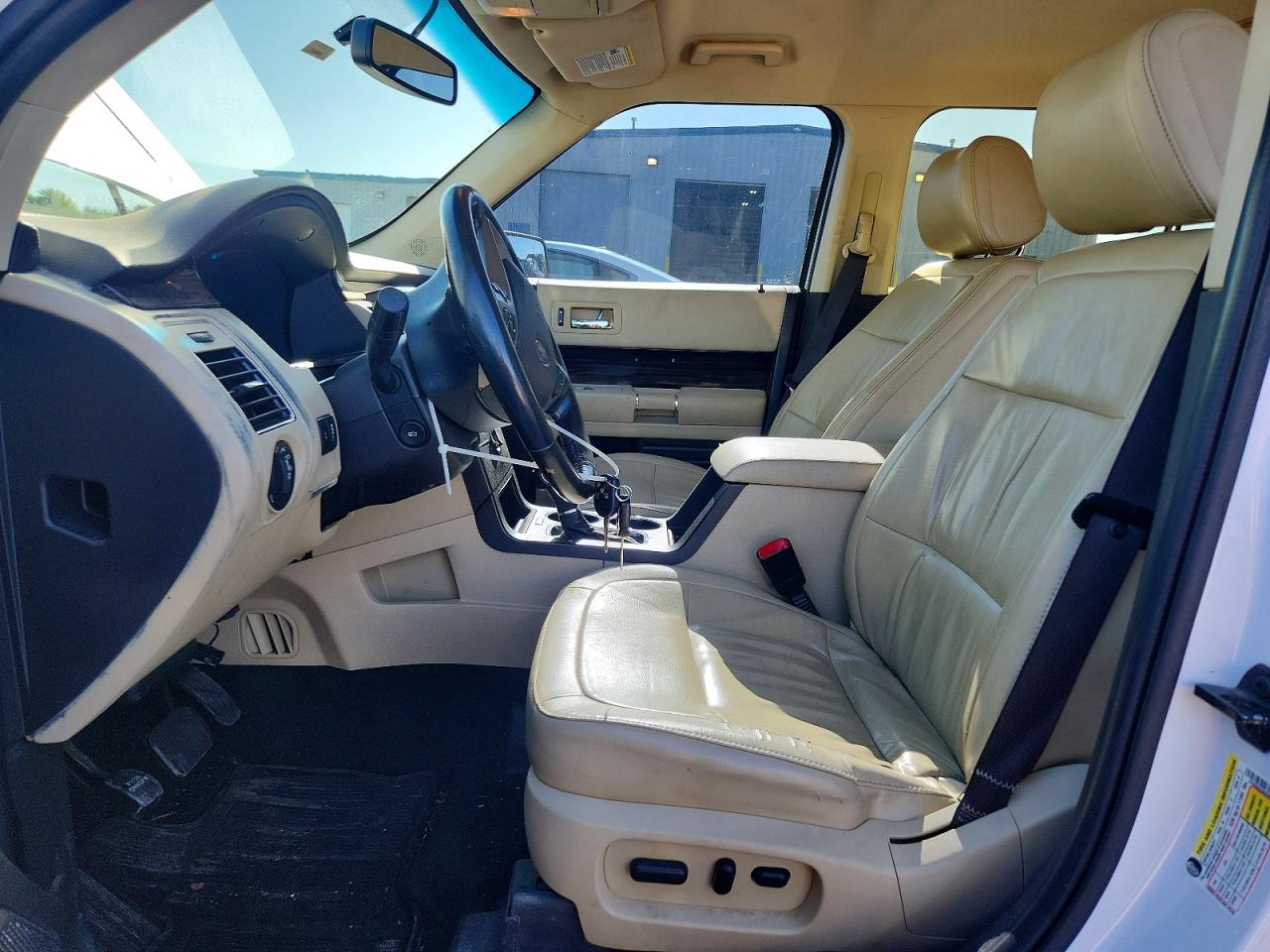 2013 Ford Flex Sel Белый vin: 2FMGK5C80DBD24721