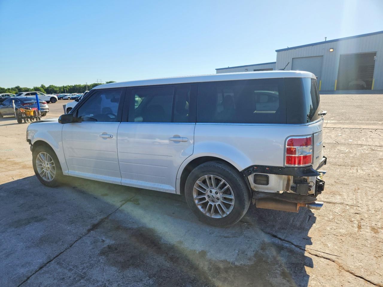 2013 Ford Flex Sel Белый vin: 2FMGK5C80DBD24721