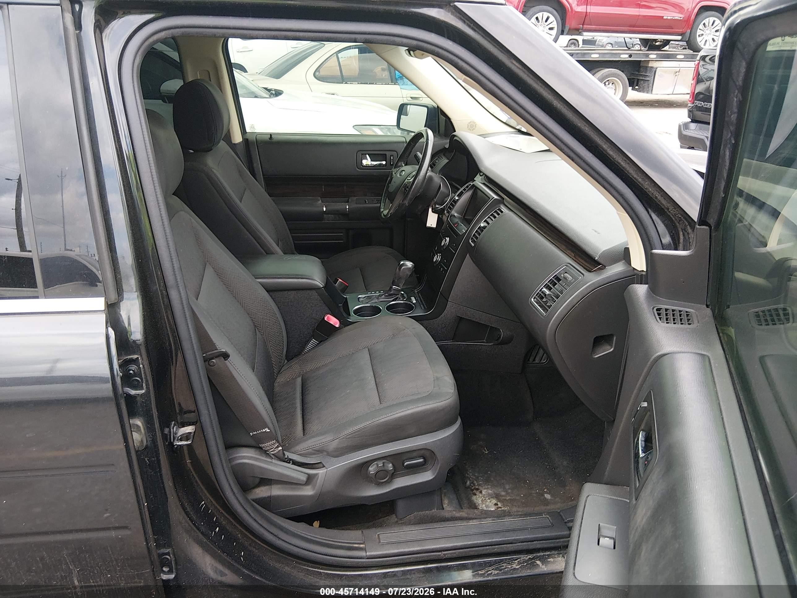 2013 Ford Flex Sel Black vin: 2FMGK5C80DBD26551