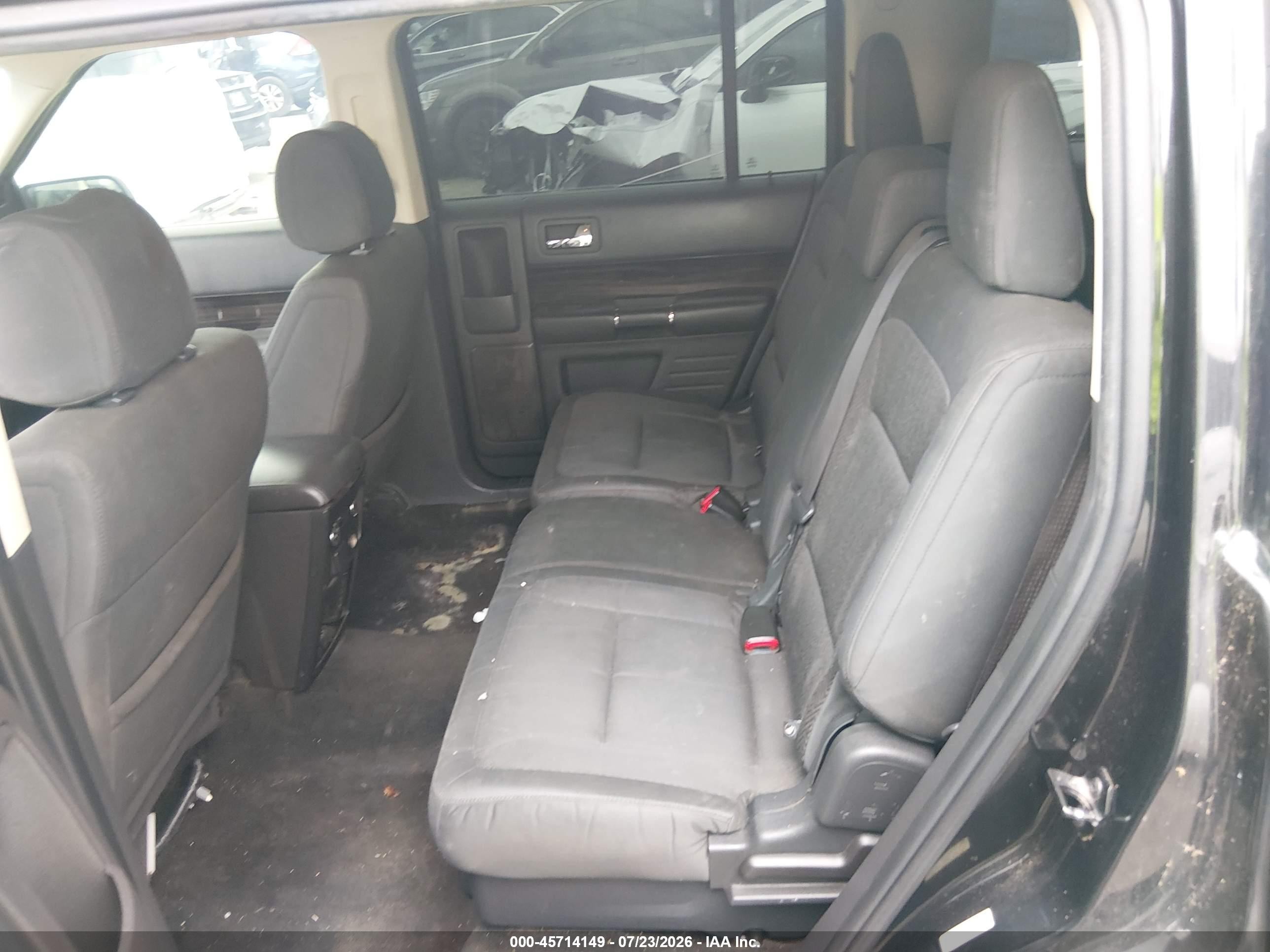 2013 Ford Flex Sel Black vin: 2FMGK5C80DBD26551