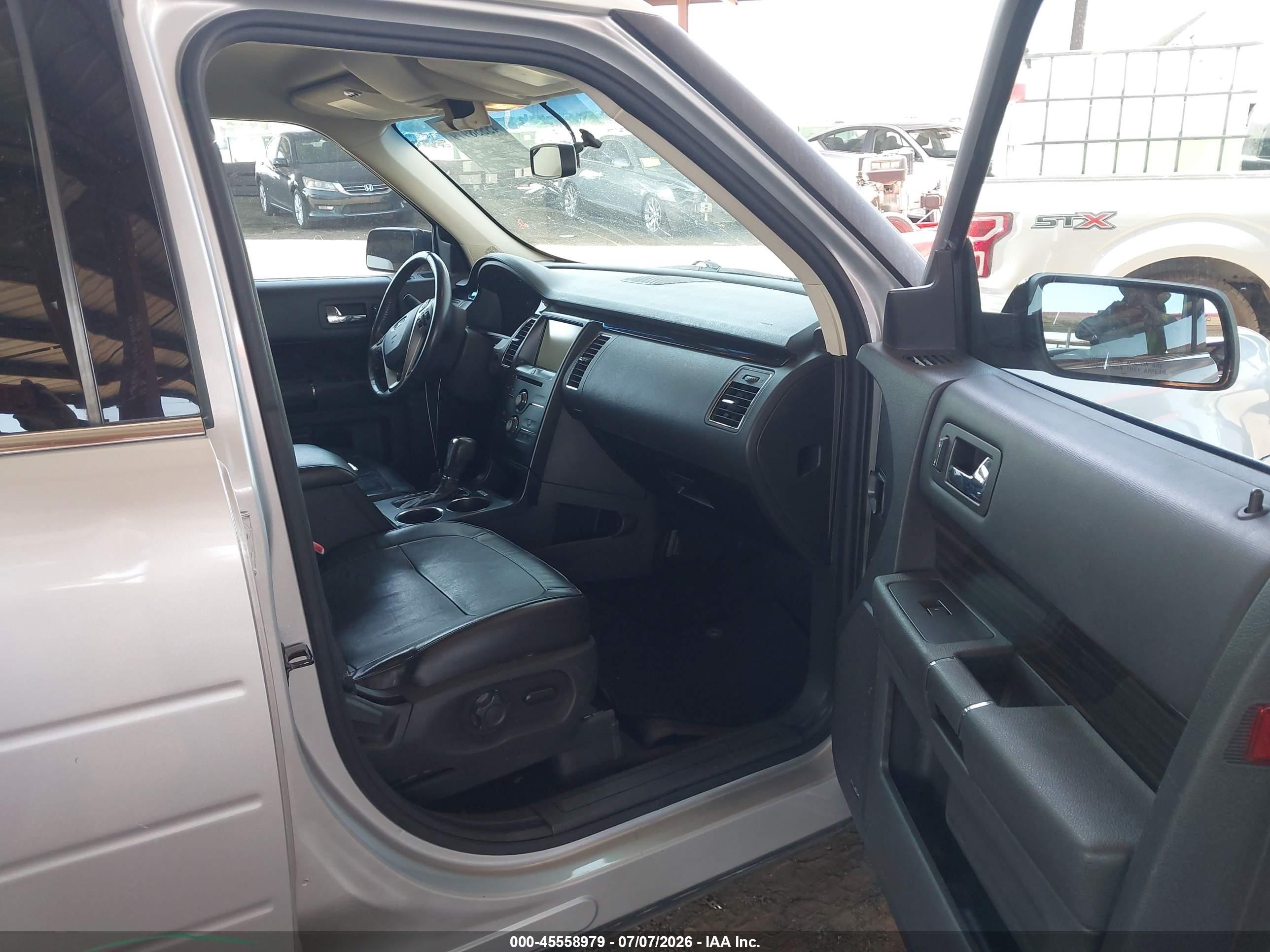 2013 Ford Flex Sel Silver vin: 2FMGK5C80DBD30597