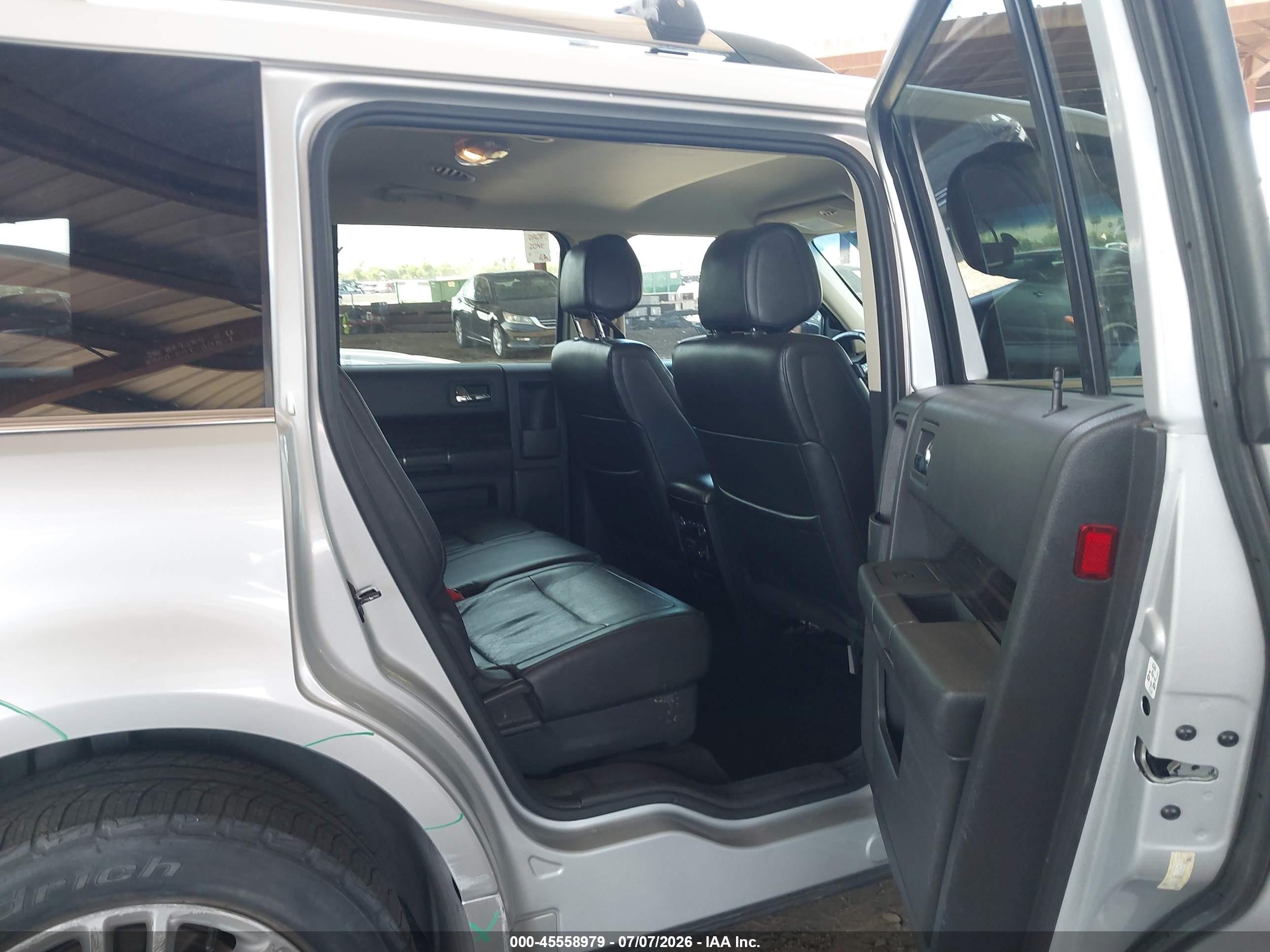 2013 Ford Flex Sel Silver vin: 2FMGK5C80DBD30597