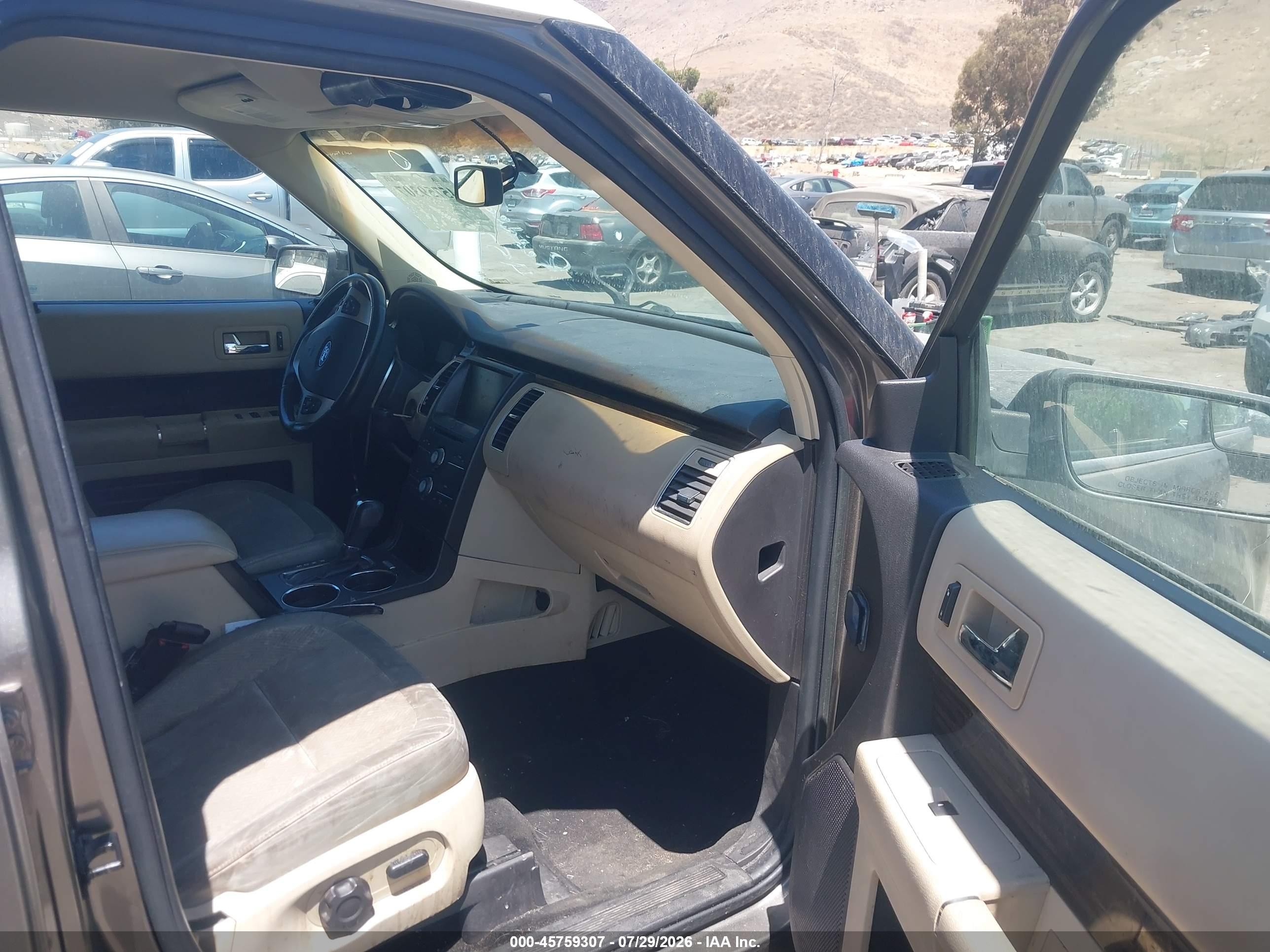 2014 Ford Flex Sel Gray vin: 2FMGK5C80EBD00274