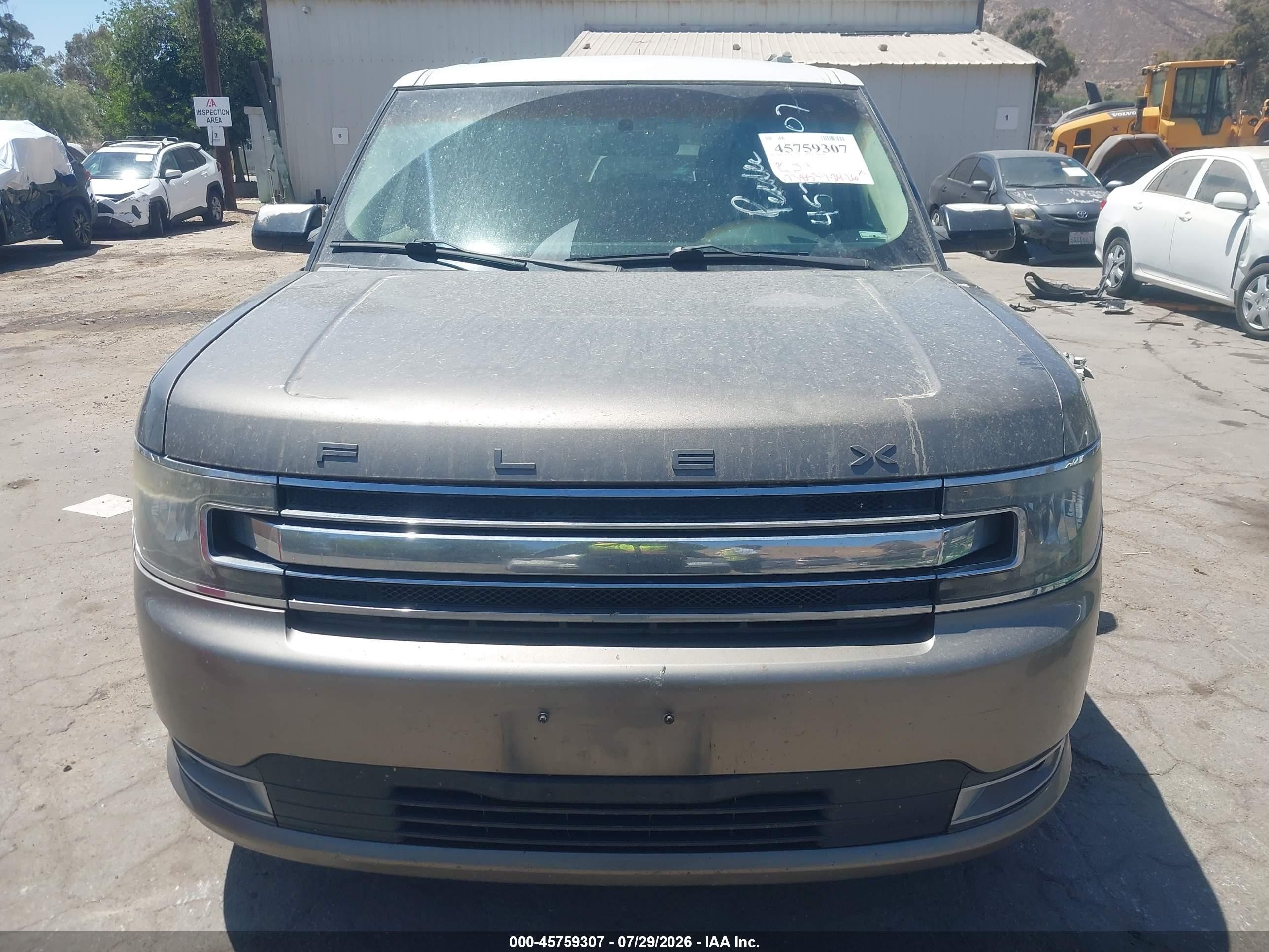 2014 Ford Flex Sel Gray vin: 2FMGK5C80EBD00274