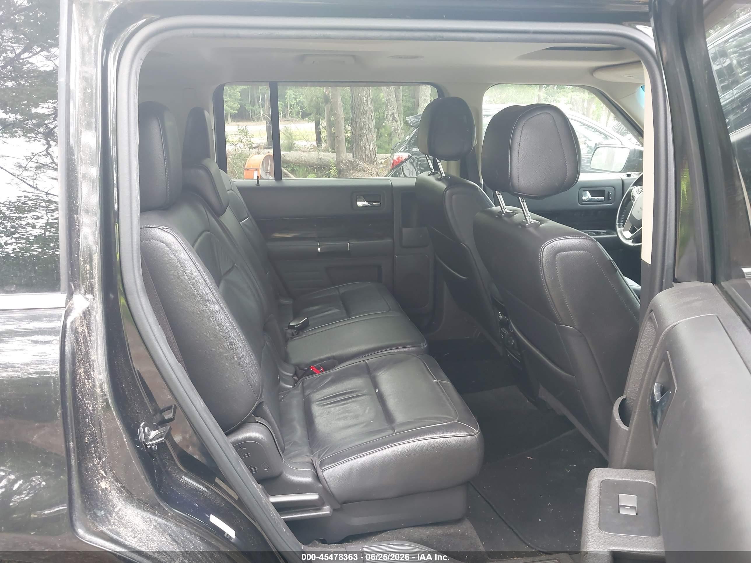 2014 Ford Flex Sel Black vin: 2FMGK5C80EBD05300