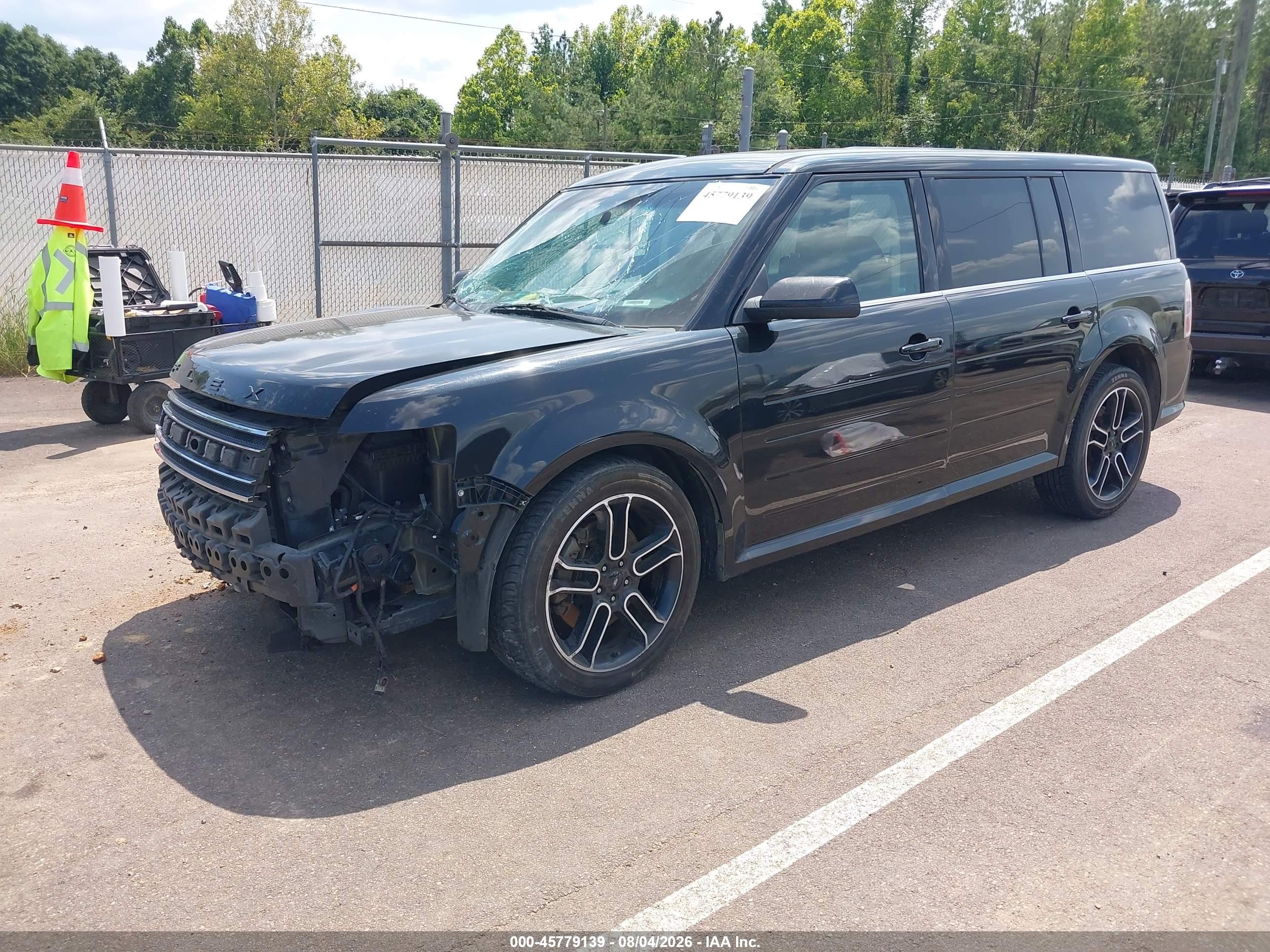 2014 Ford Flex Sel Black vin: 2FMGK5C80EBD13932