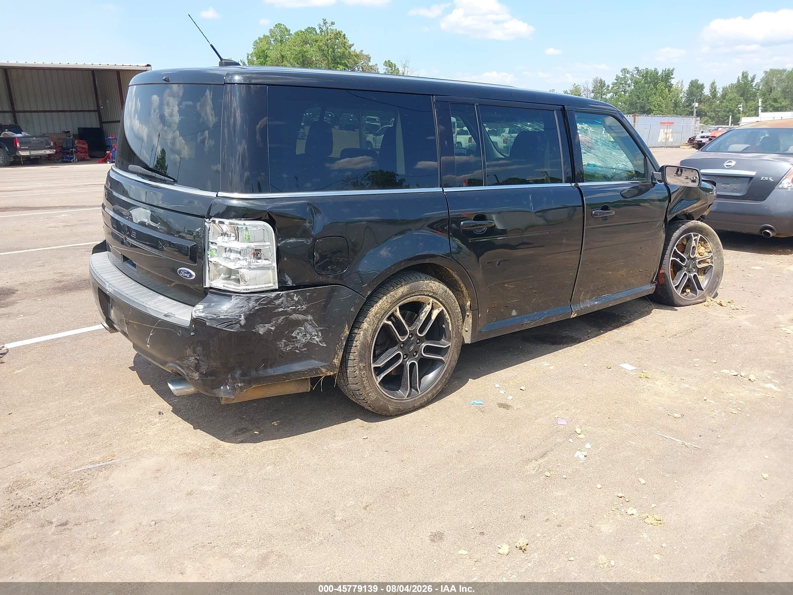 2014 Ford Flex Sel Black vin: 2FMGK5C80EBD13932