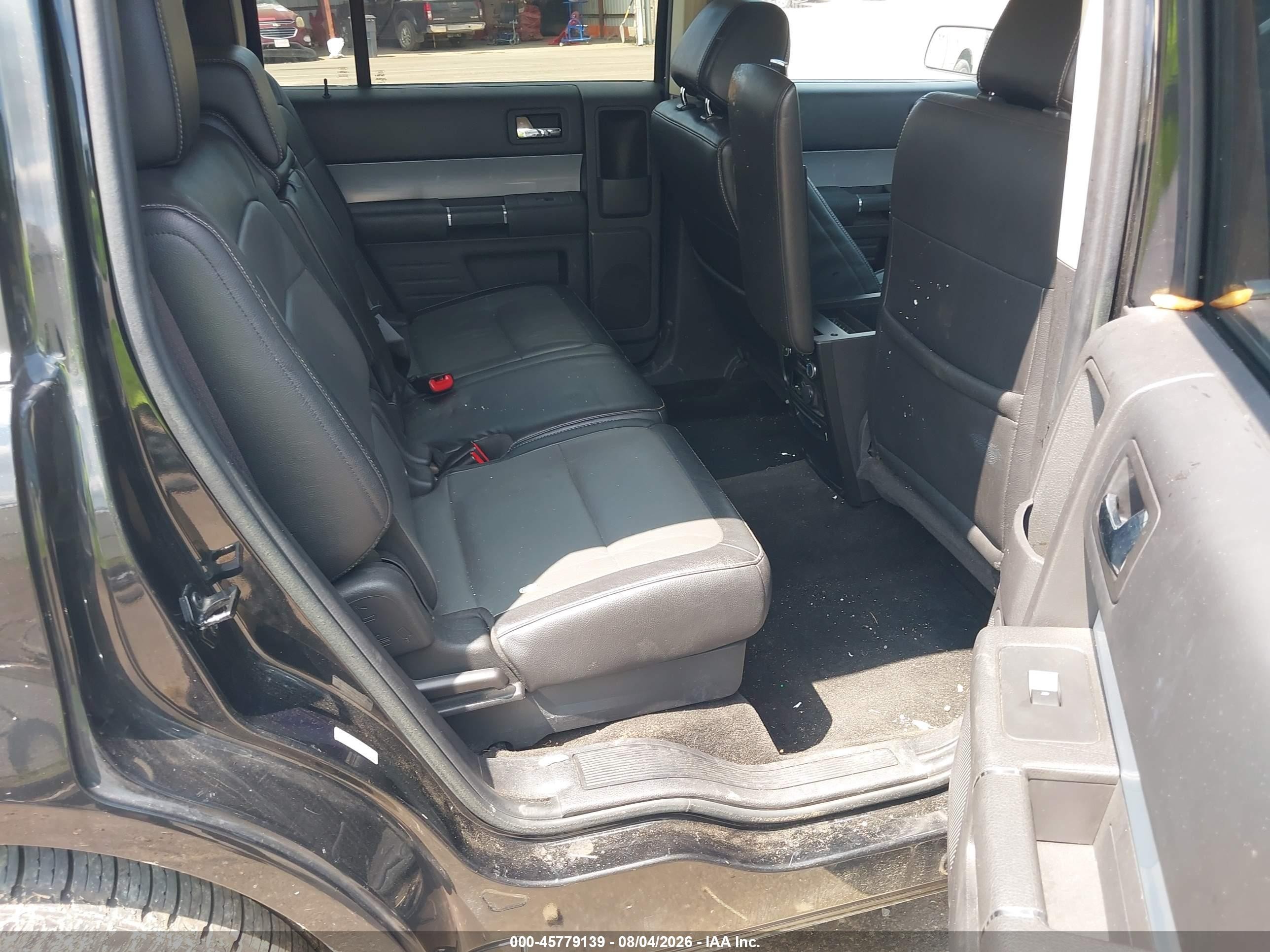 2014 Ford Flex Sel Black vin: 2FMGK5C80EBD13932