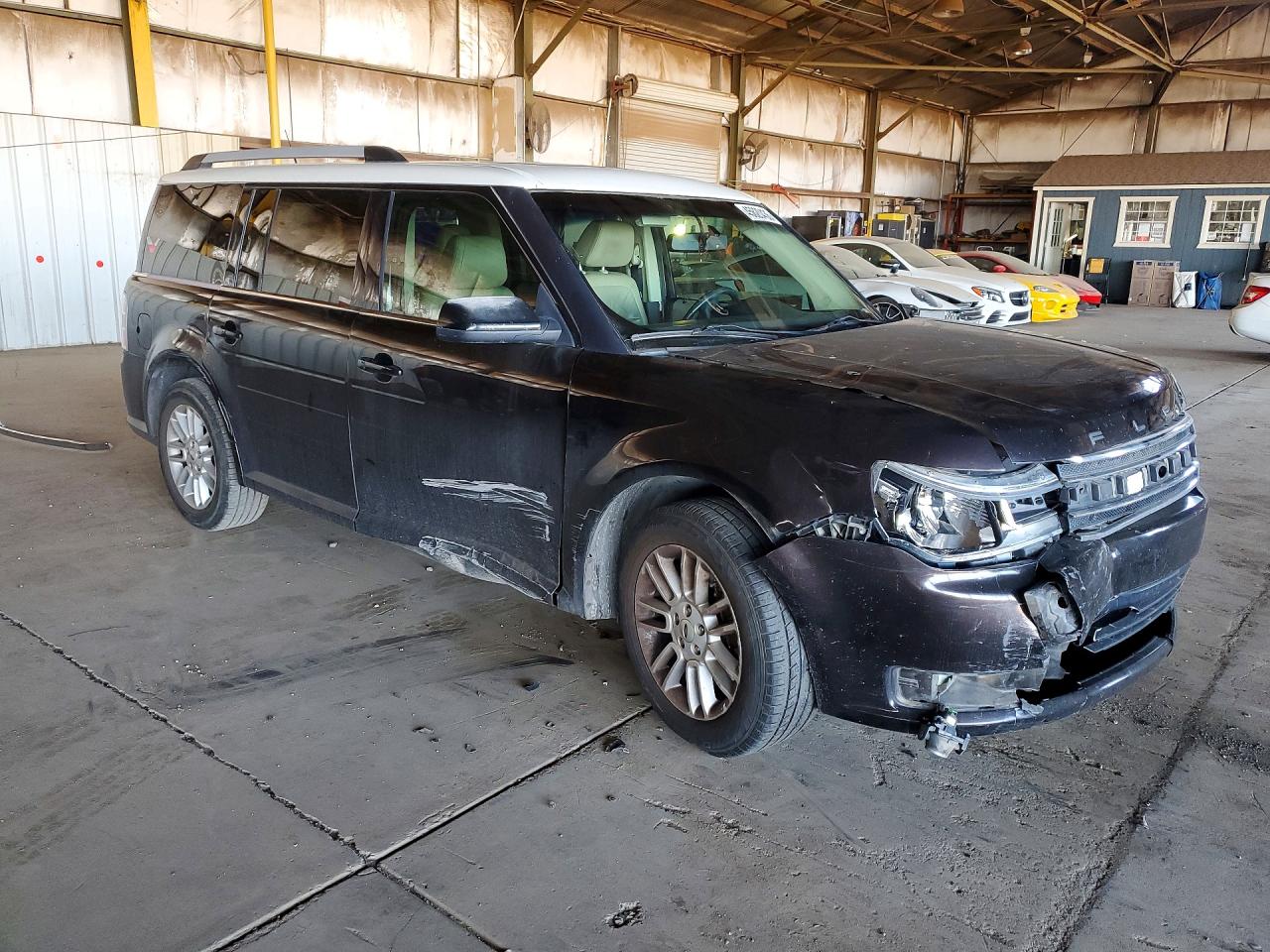 2014 Ford Flex Sel Black vin: 2FMGK5C80EBD15499