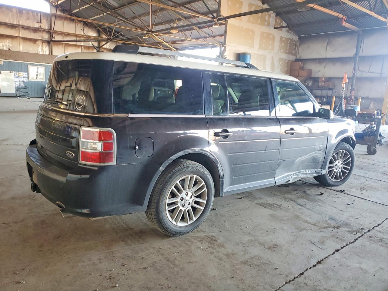 2014 Ford Flex Sel Black vin: 2FMGK5C80EBD15499