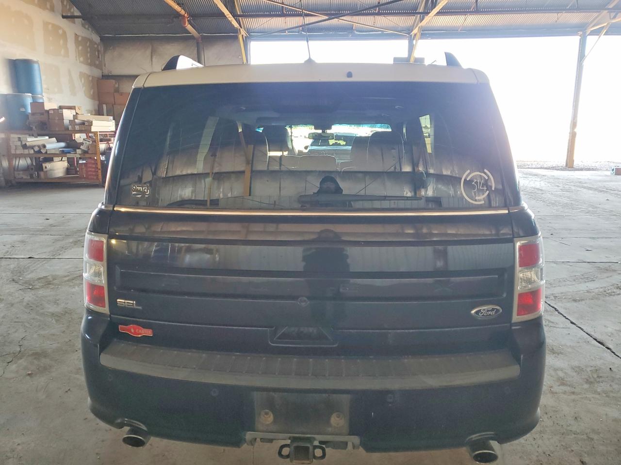 2014 Ford Flex Sel Black vin: 2FMGK5C80EBD15499