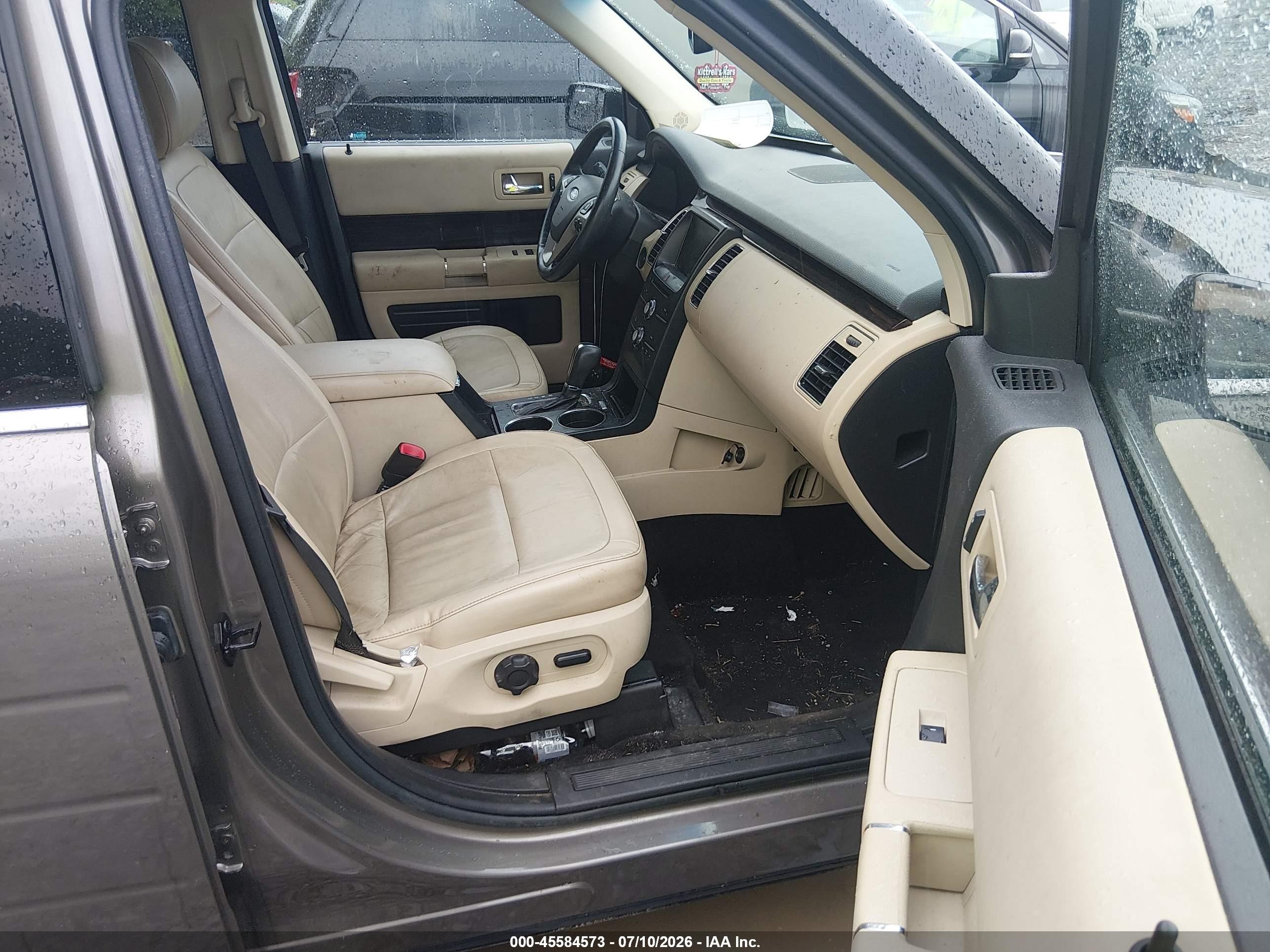 2014 Ford Flex Sel Серый vin: 2FMGK5C80EBD18905