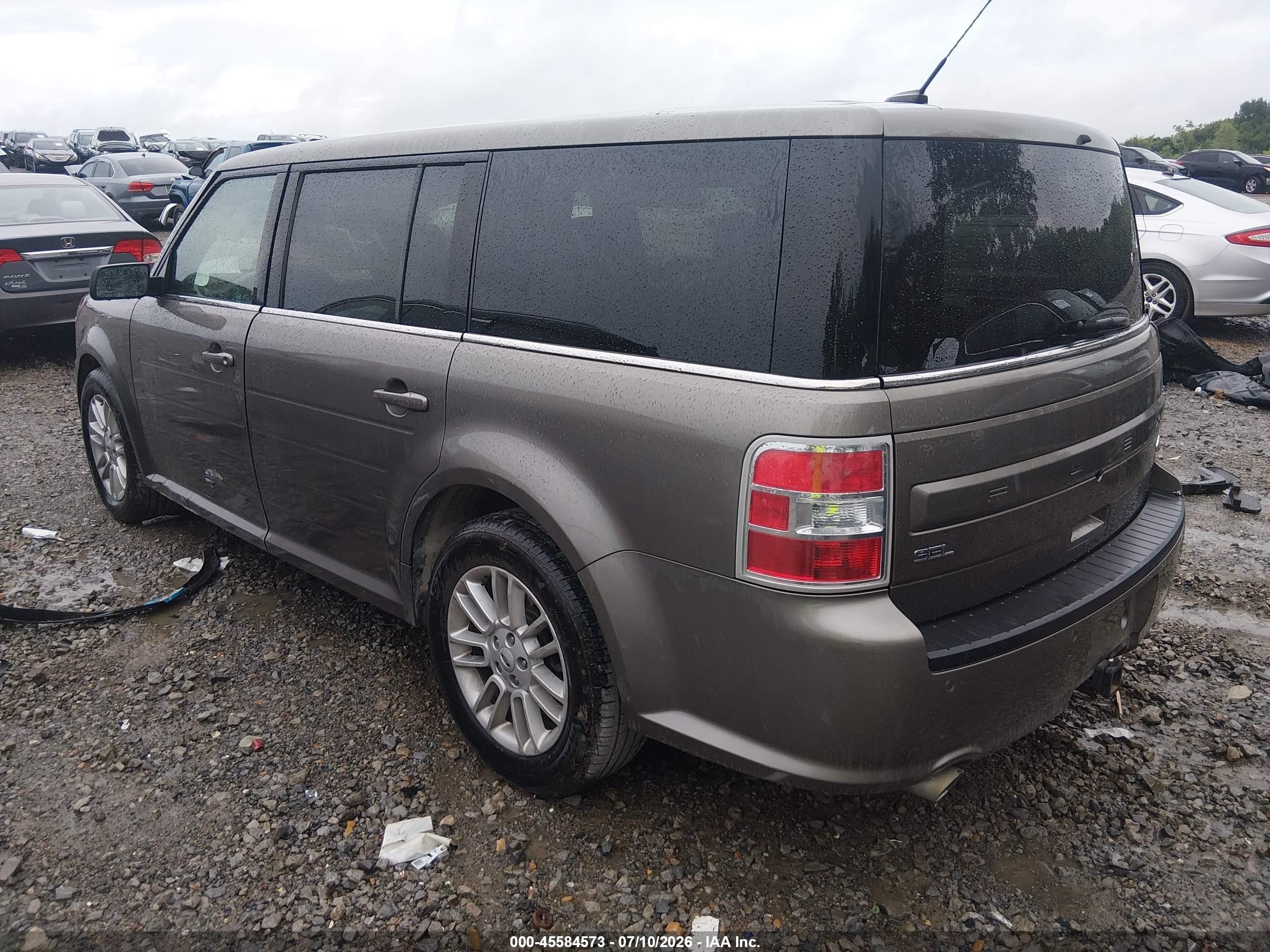 2014 Ford Flex Sel Серый vin: 2FMGK5C80EBD18905