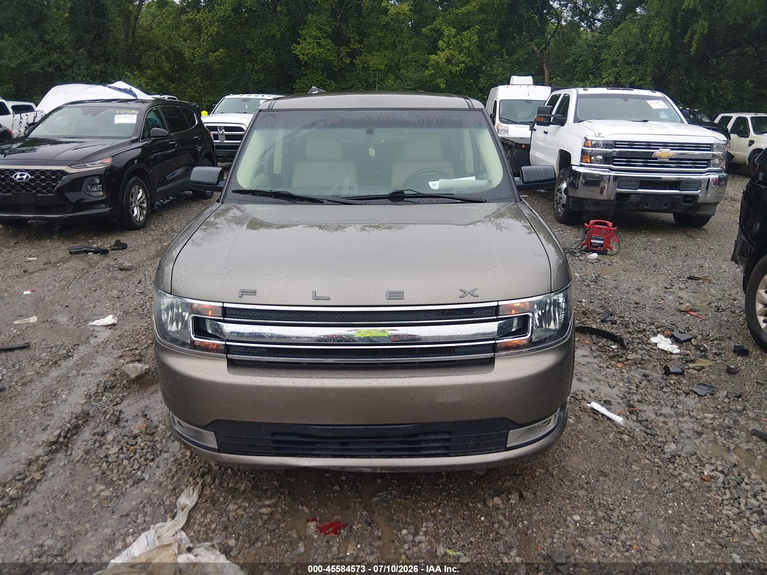 2014 Ford Flex Sel Серый vin: 2FMGK5C80EBD18905