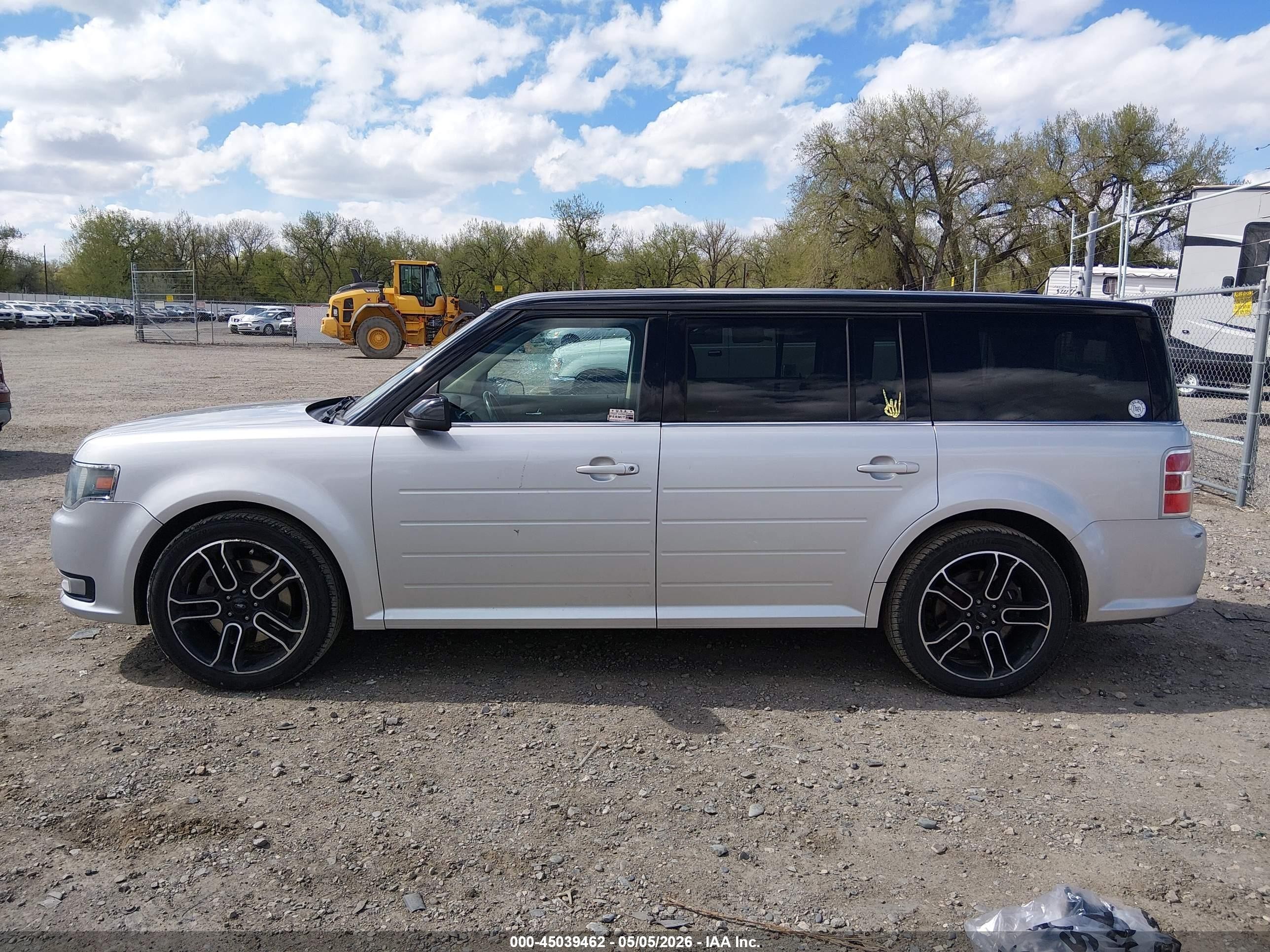 2014 Ford Flex Sel Серебряный vin: 2FMGK5C80EBD32352