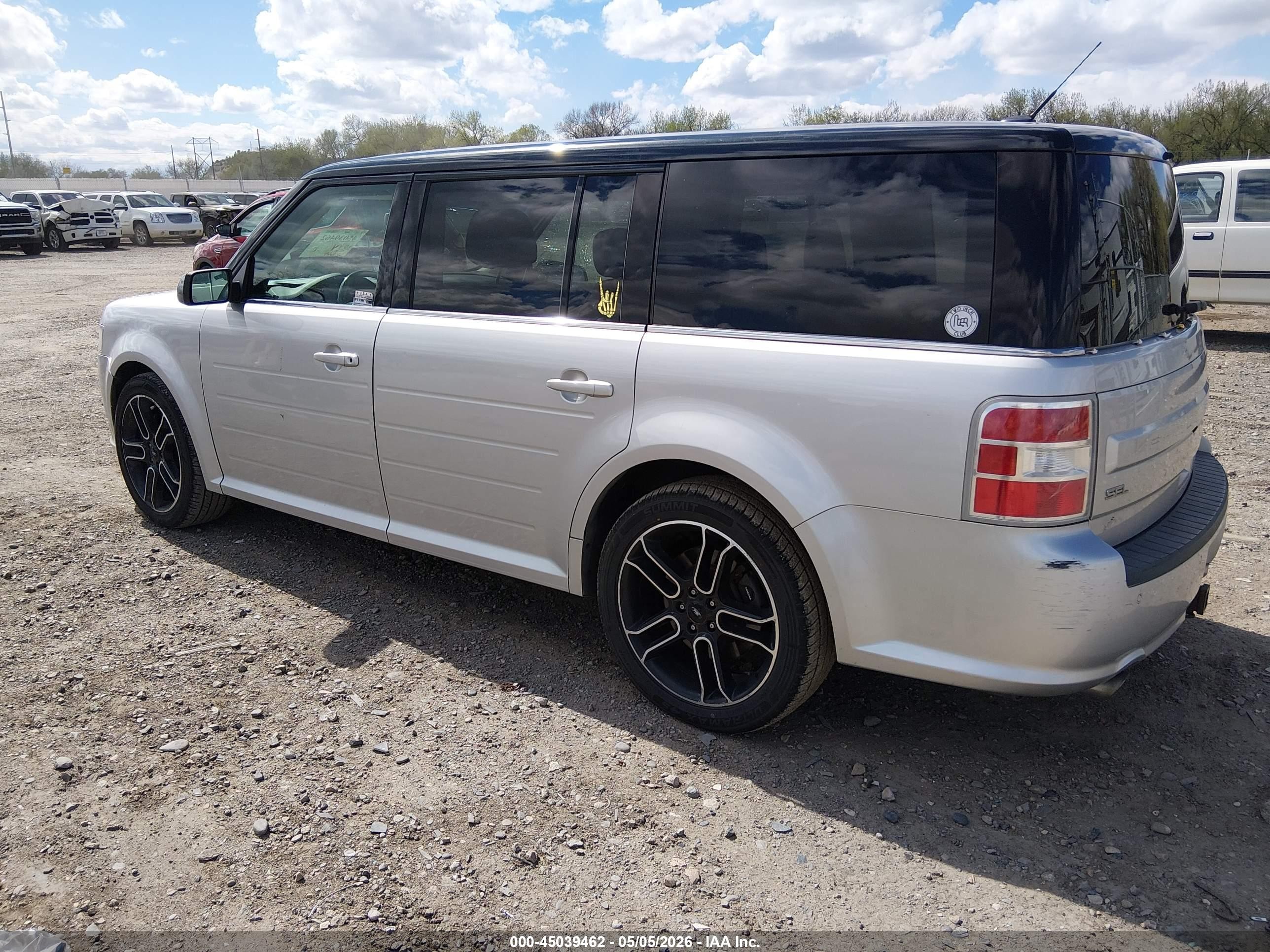 2014 Ford Flex Sel Серебряный vin: 2FMGK5C80EBD32352