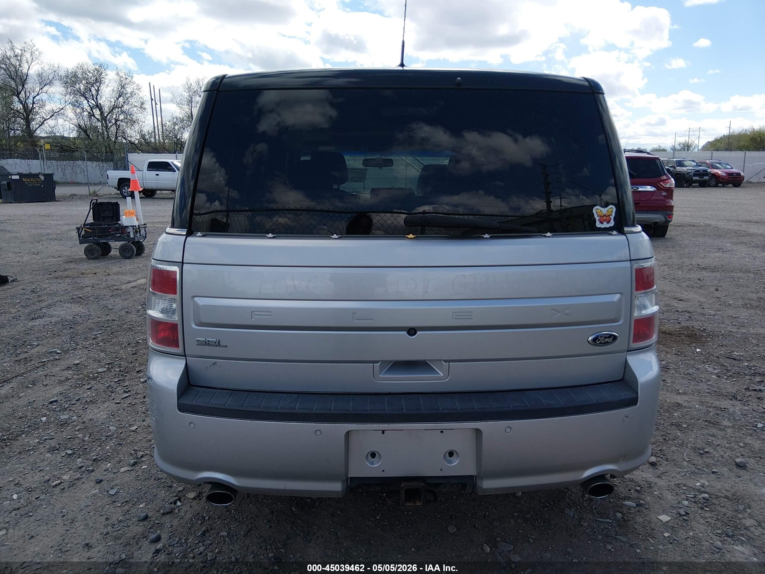 2014 Ford Flex Sel Серебряный vin: 2FMGK5C80EBD32352