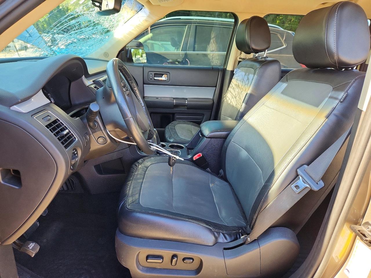 2014 Ford Flex Sel Brown vin: 2FMGK5C80EBD45201