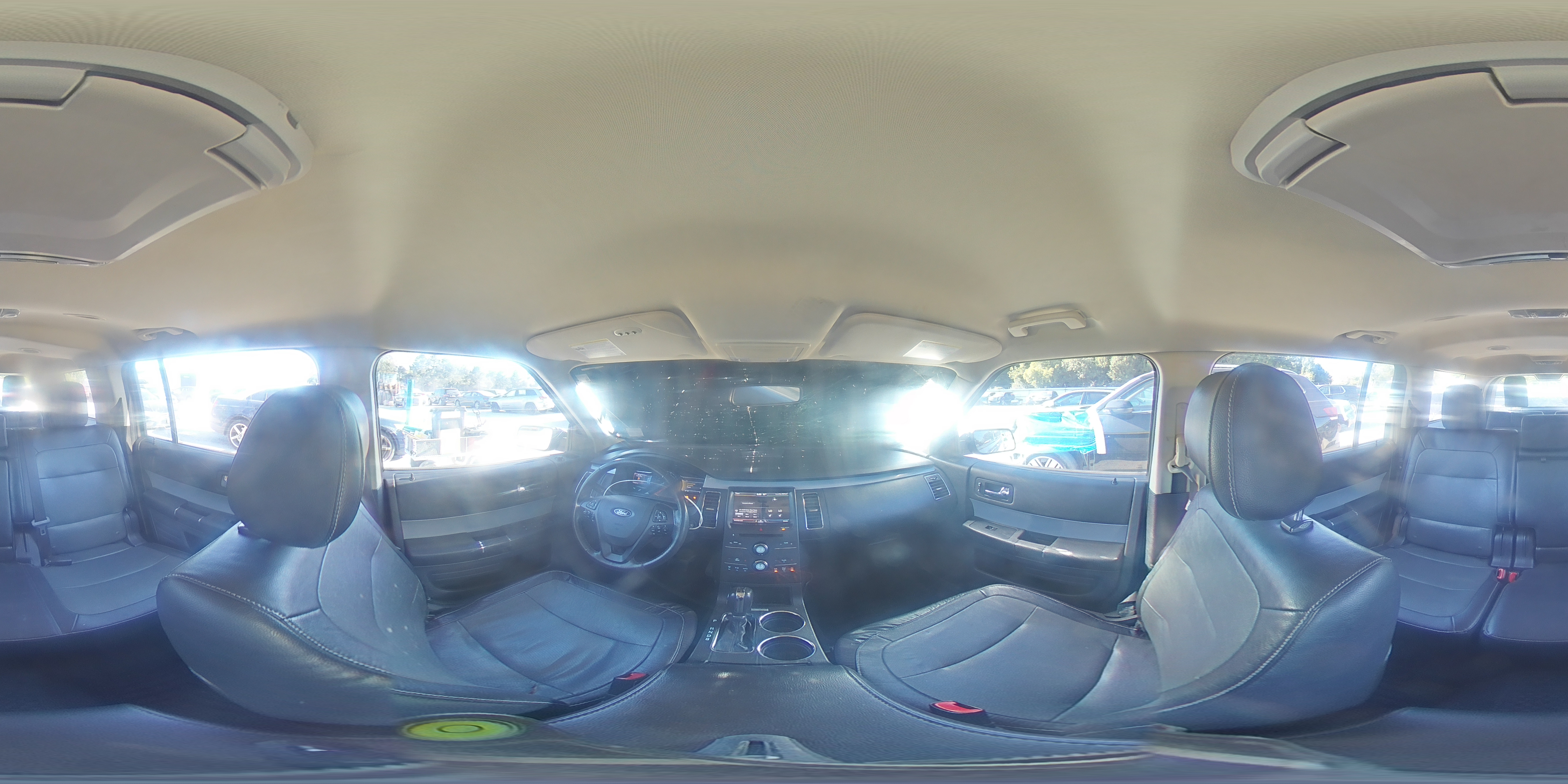 2014 Ford Flex Sel Brown vin: 2FMGK5C80EBD45201