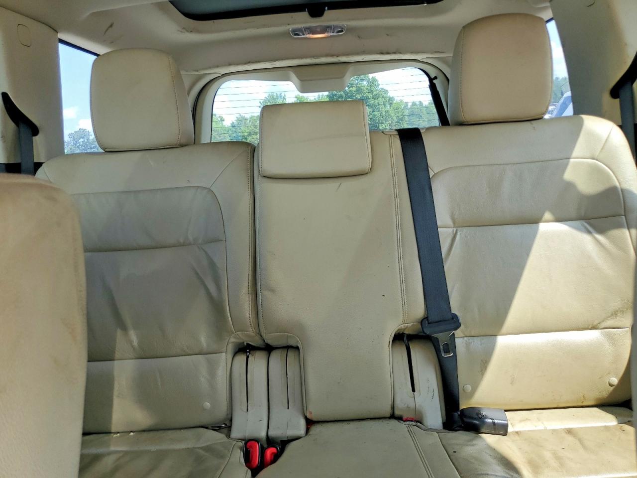2015 Ford Flex Sel White vin: 2FMGK5C80FBA12014