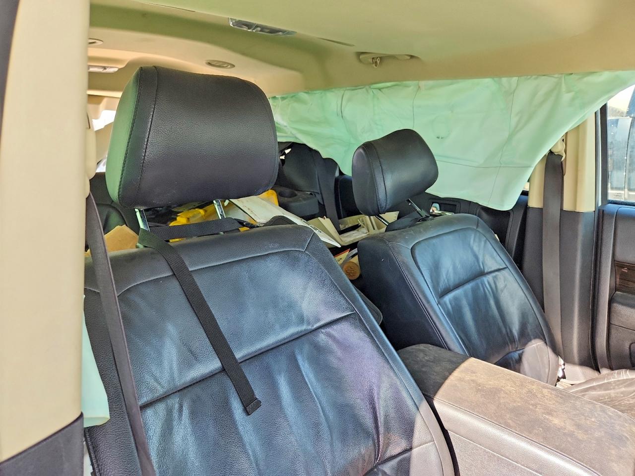 2019 Ford Flex Sel White vin: 2FMGK5C80KBA16798