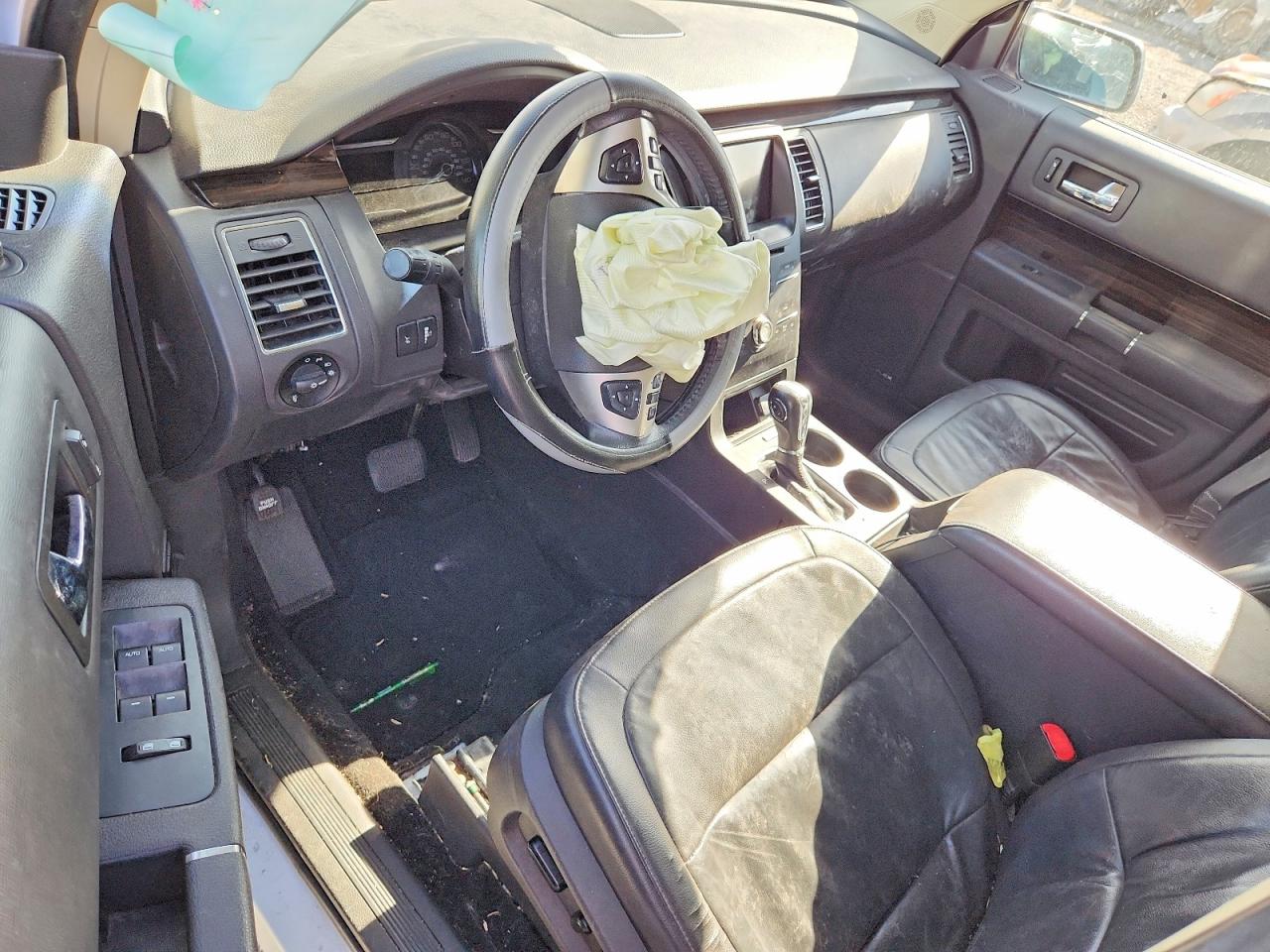 2019 Ford Flex Sel White vin: 2FMGK5C80KBA16798
