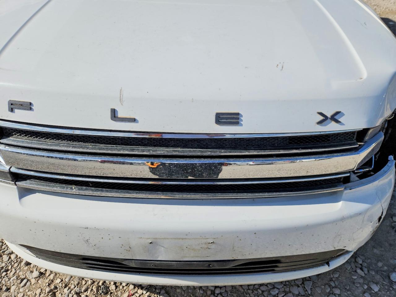 2019 Ford Flex Sel White vin: 2FMGK5C80KBA16798