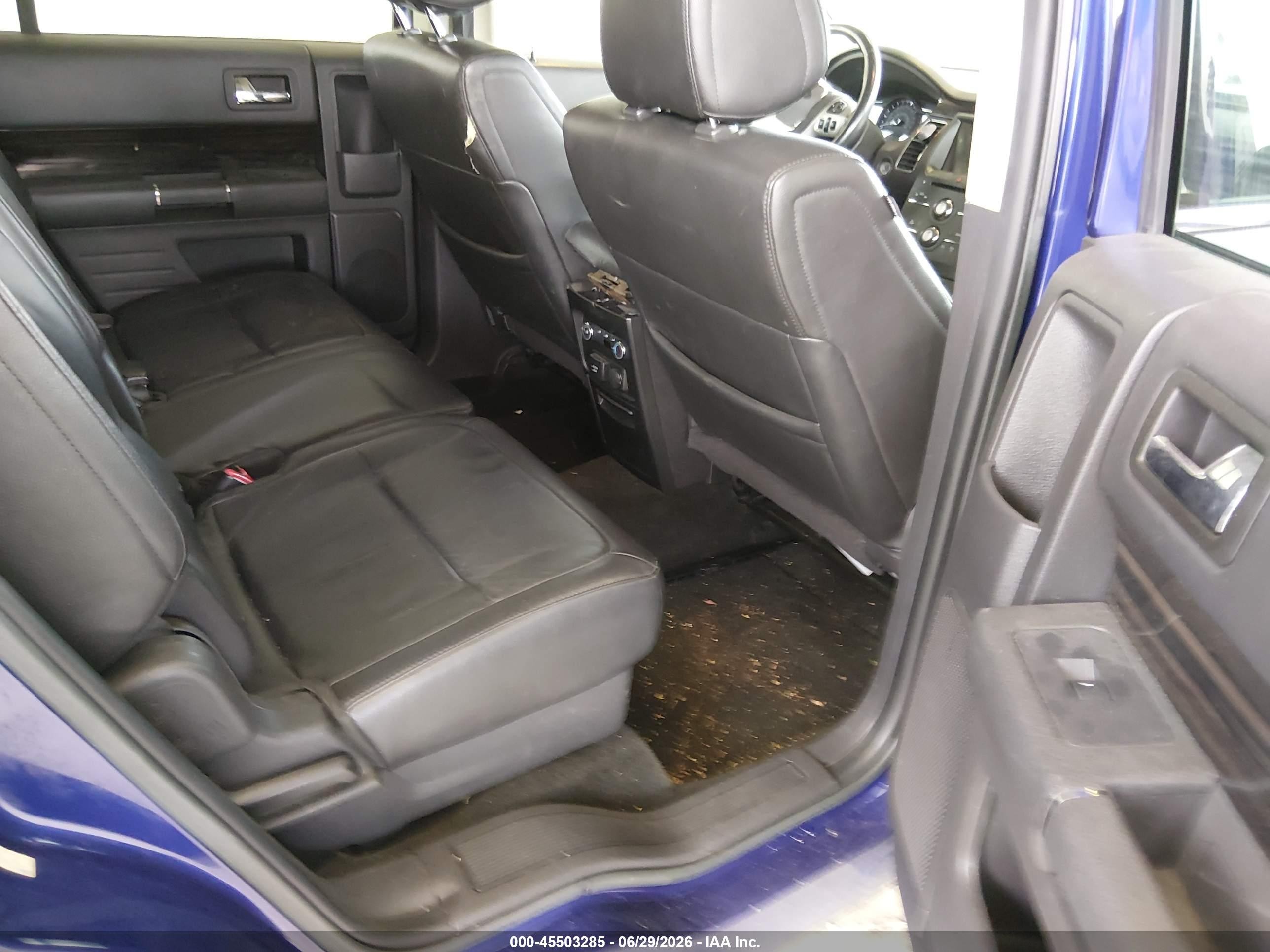 2013 Ford Flex Sel Blue vin: 2FMGK5C81DBD03134