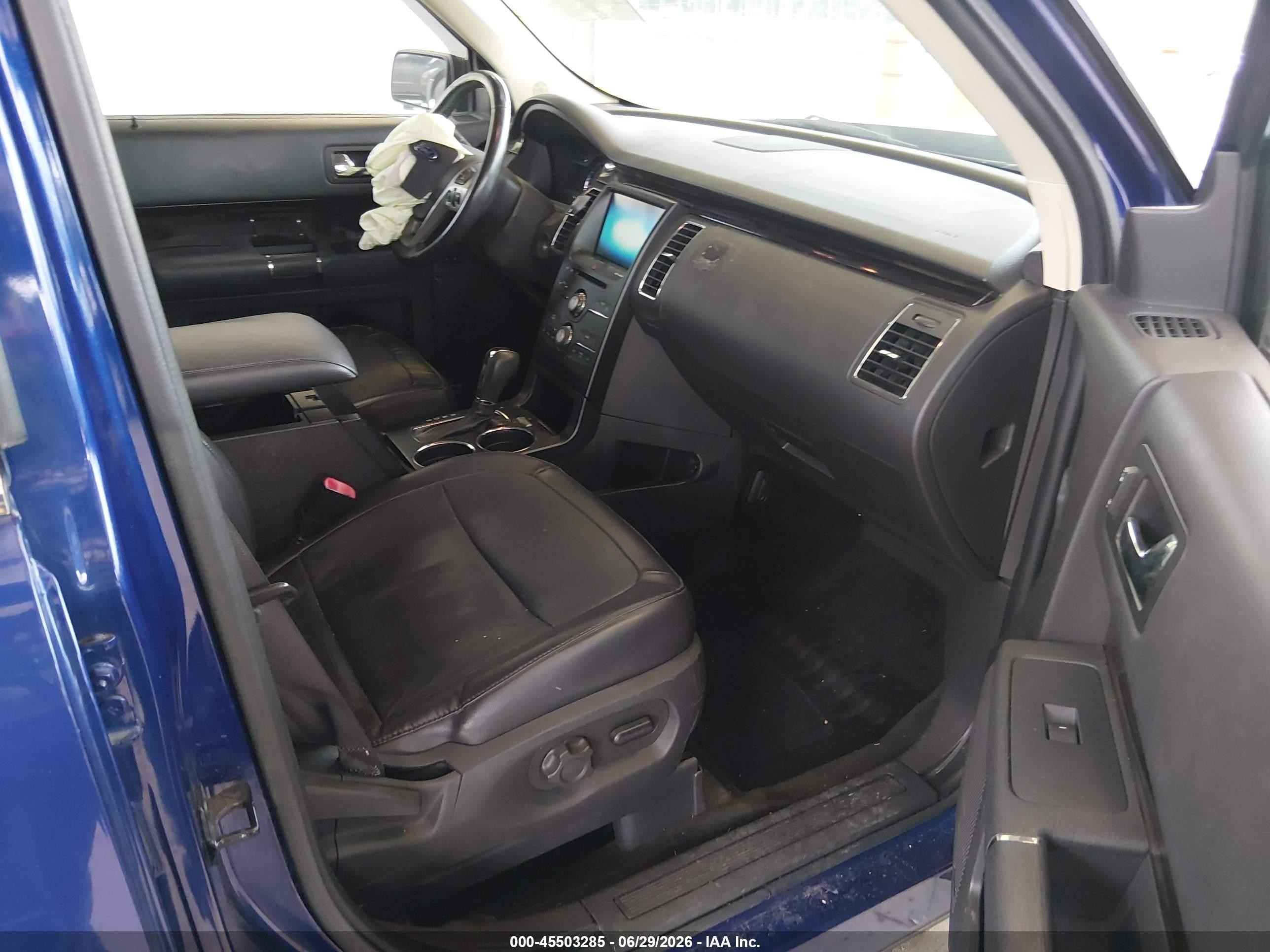 2013 Ford Flex Sel Blue vin: 2FMGK5C81DBD03134