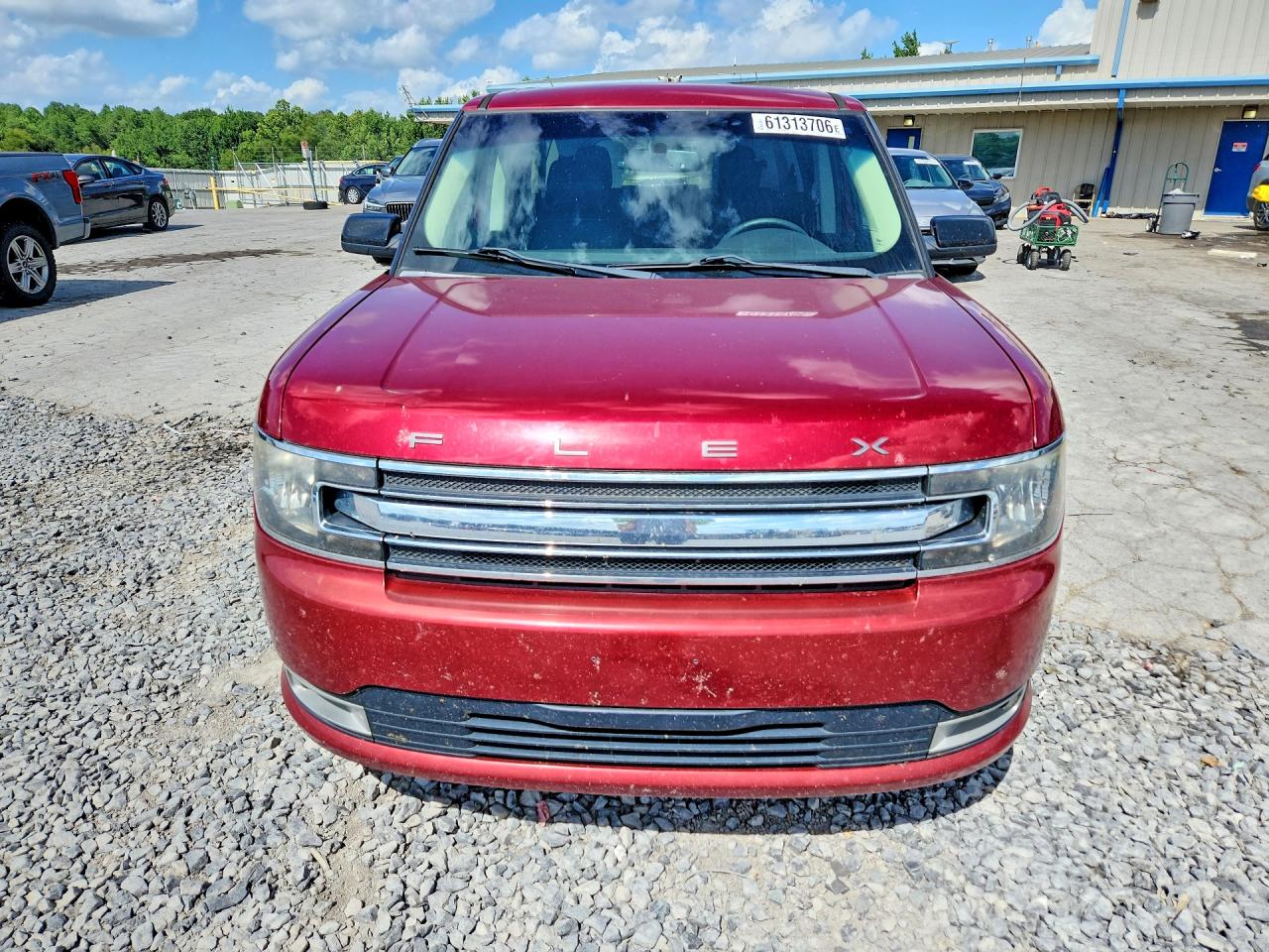 2013 Ford Flex Sel Red vin: 2FMGK5C81DBD16157