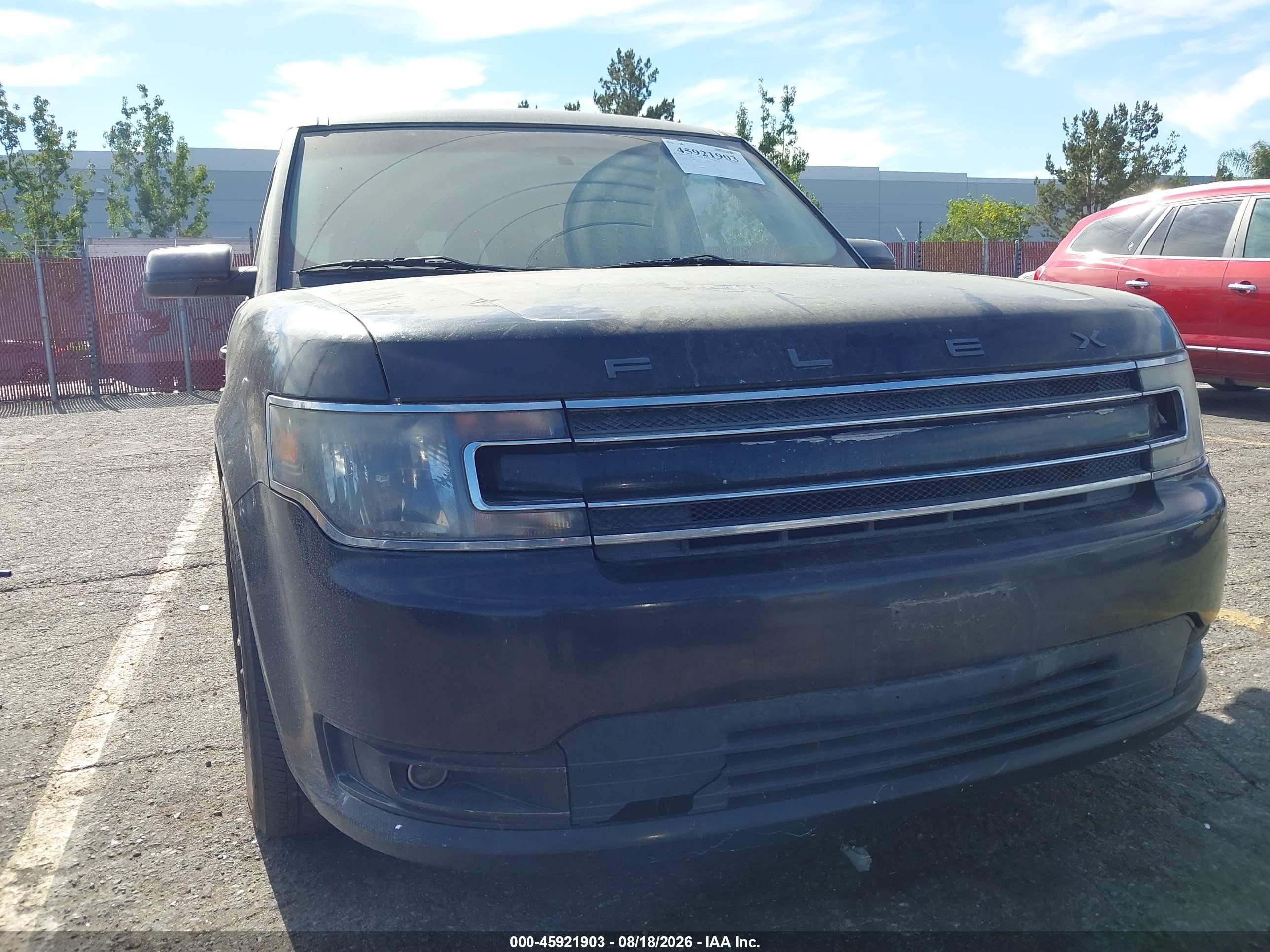 2013 Ford Flex Sel Black vin: 2FMGK5C81DBD16191