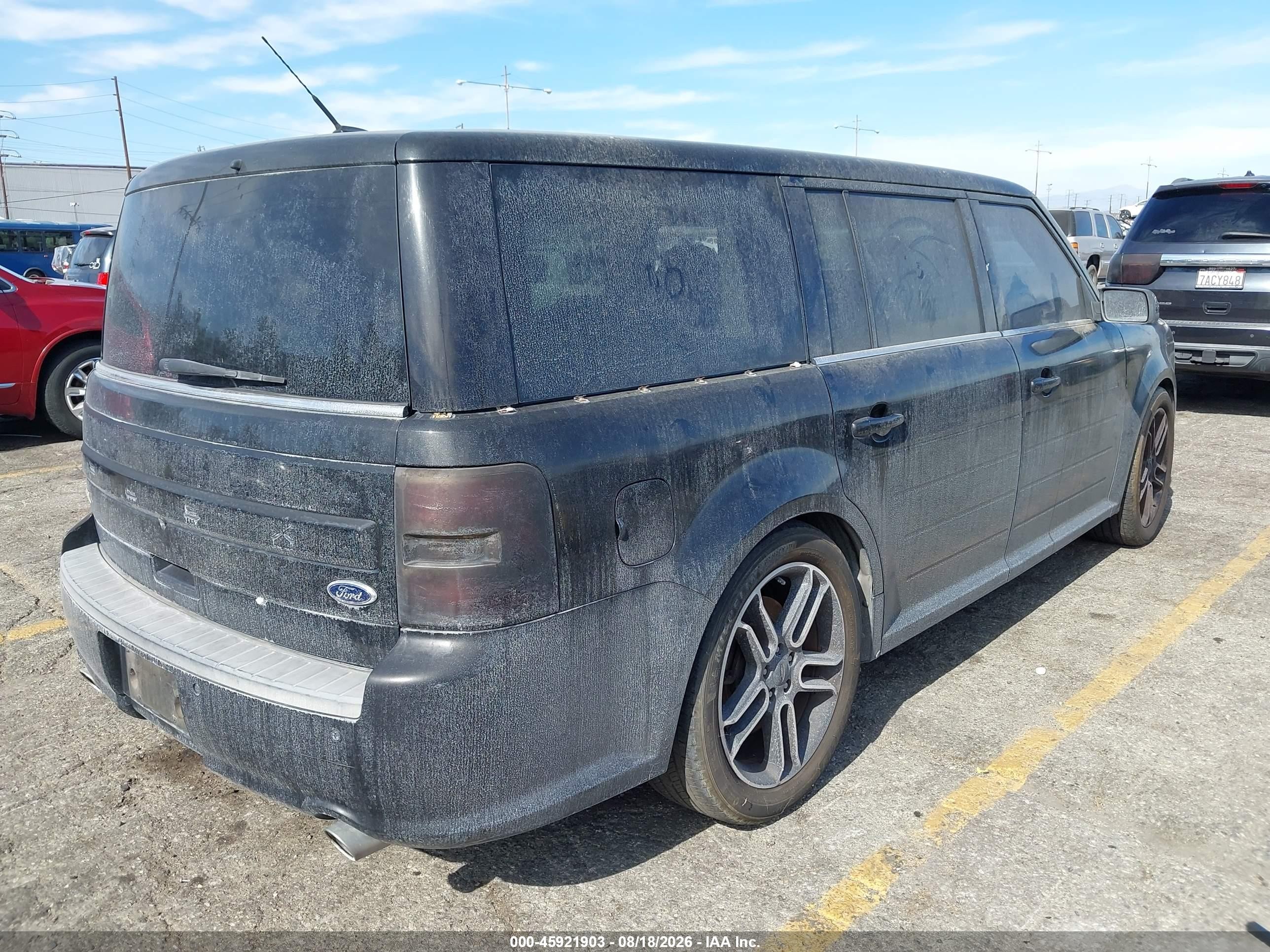 2013 Ford Flex Sel Black vin: 2FMGK5C81DBD16191