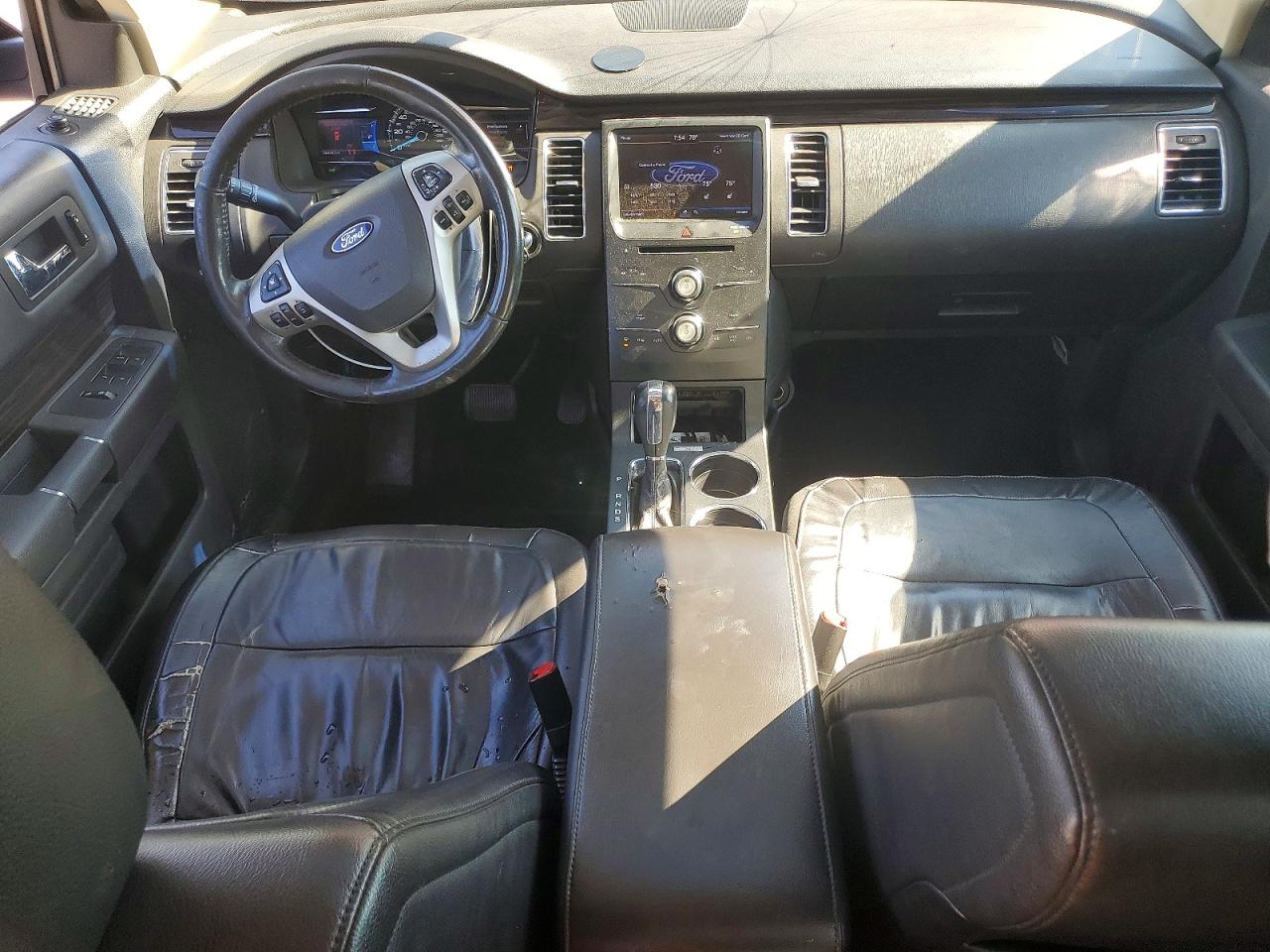 2013 Ford Flex Sel Red vin: 2FMGK5C81DBD23271