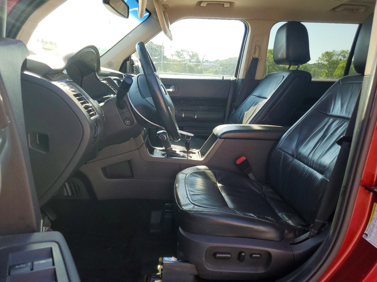 2013 Ford Flex Sel Red vin: 2FMGK5C81DBD23271