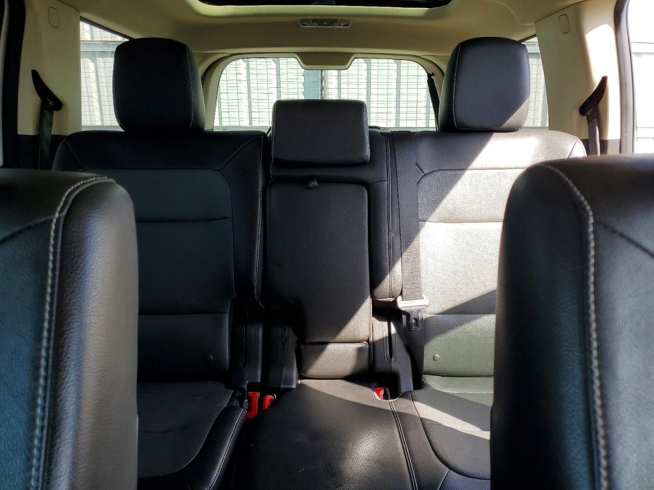 2015 Ford Flex Sel White vin: 2FMGK5C81FBA03600