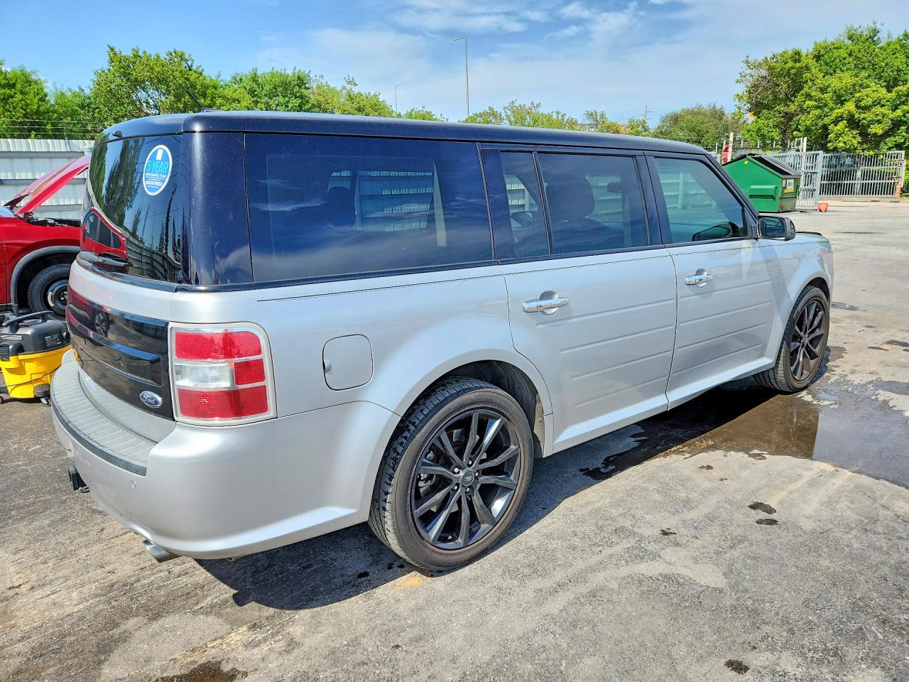 2016 Ford Flex Sel Silver vin: 2FMGK5C81GBA17658