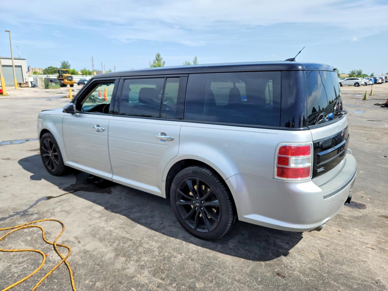 2016 Ford Flex Sel Silver vin: 2FMGK5C81GBA17658