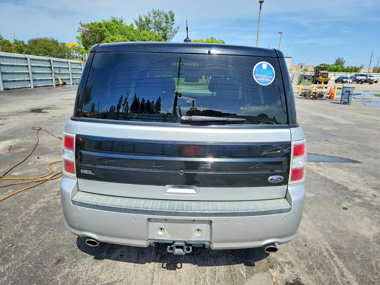 2016 Ford Flex Sel Silver vin: 2FMGK5C81GBA17658