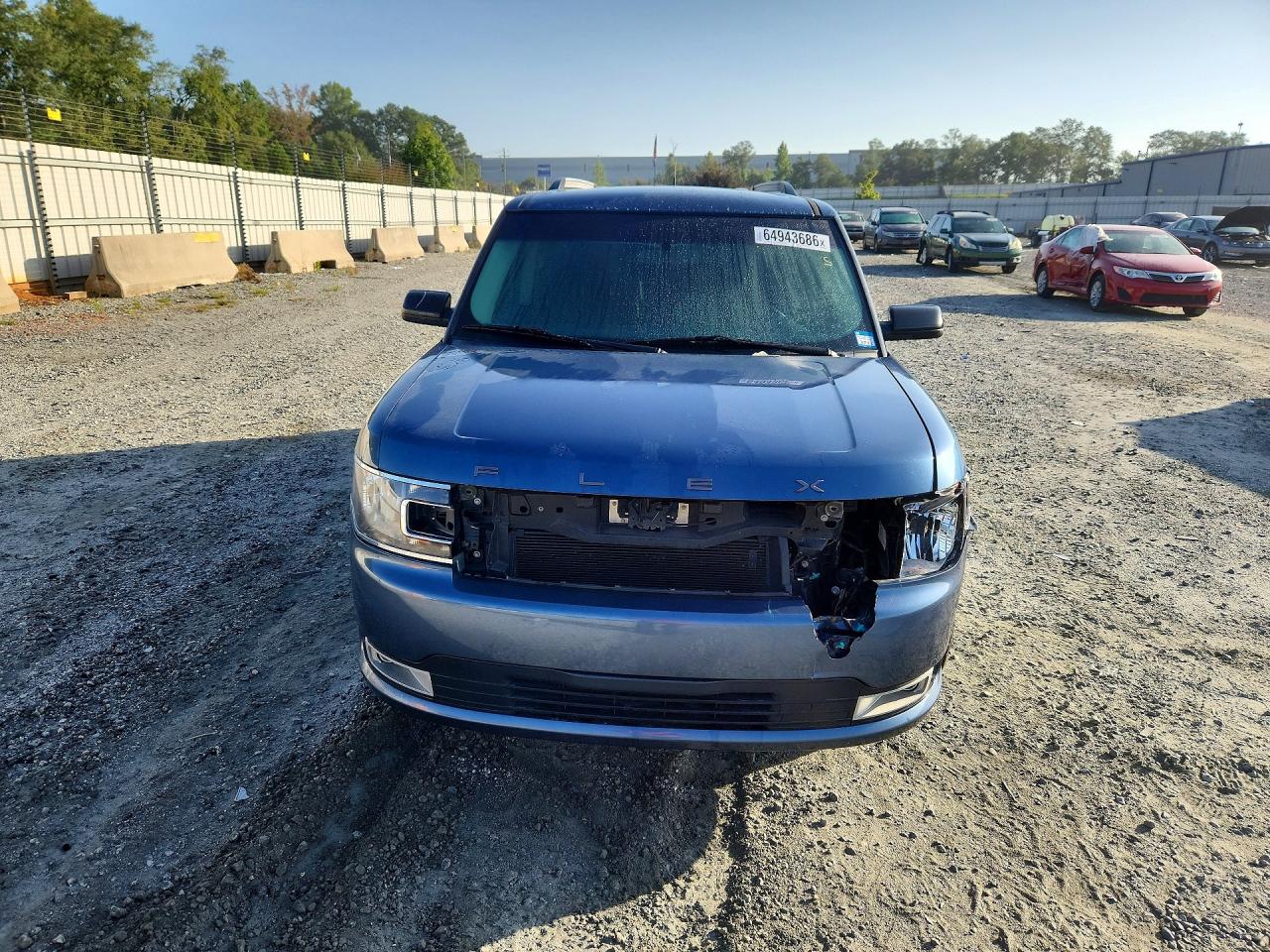 2018 Ford Flex Sel Blue vin: 2FMGK5C81JBA08059
