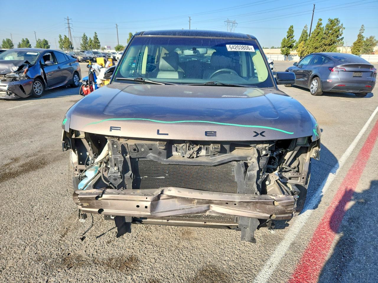 2019 Ford Flex Sel Charcoal vin: 2FMGK5C81KBA34517